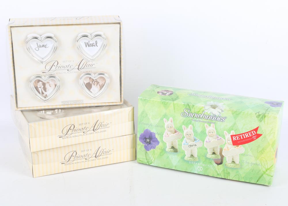 Boxed Placecard Holders