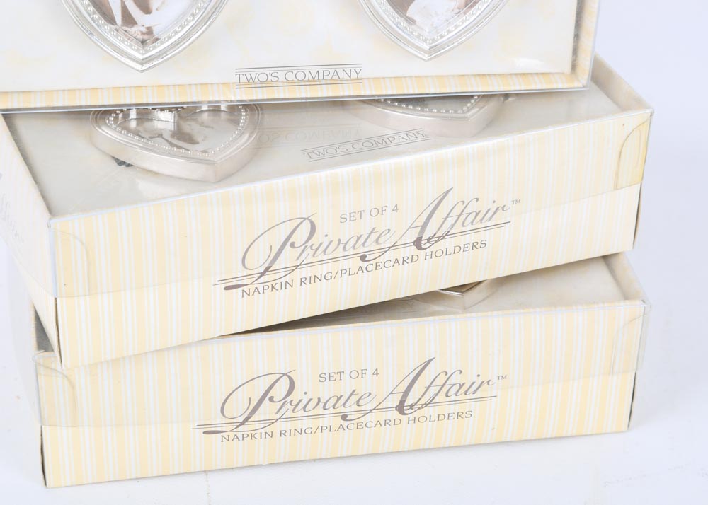 Boxed Placecard Holders