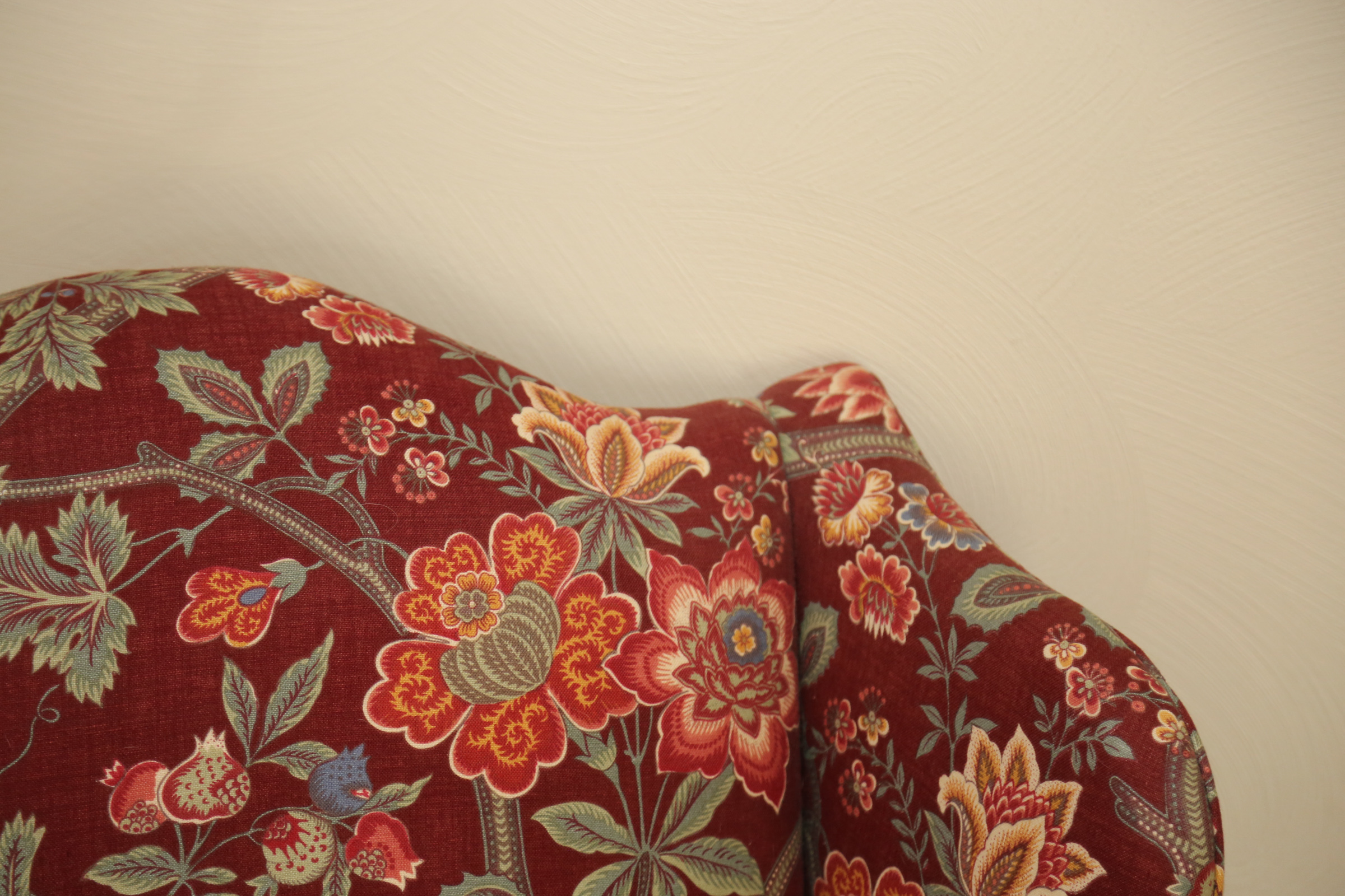 Queen Anne Style Wingback Chair by Hickory White