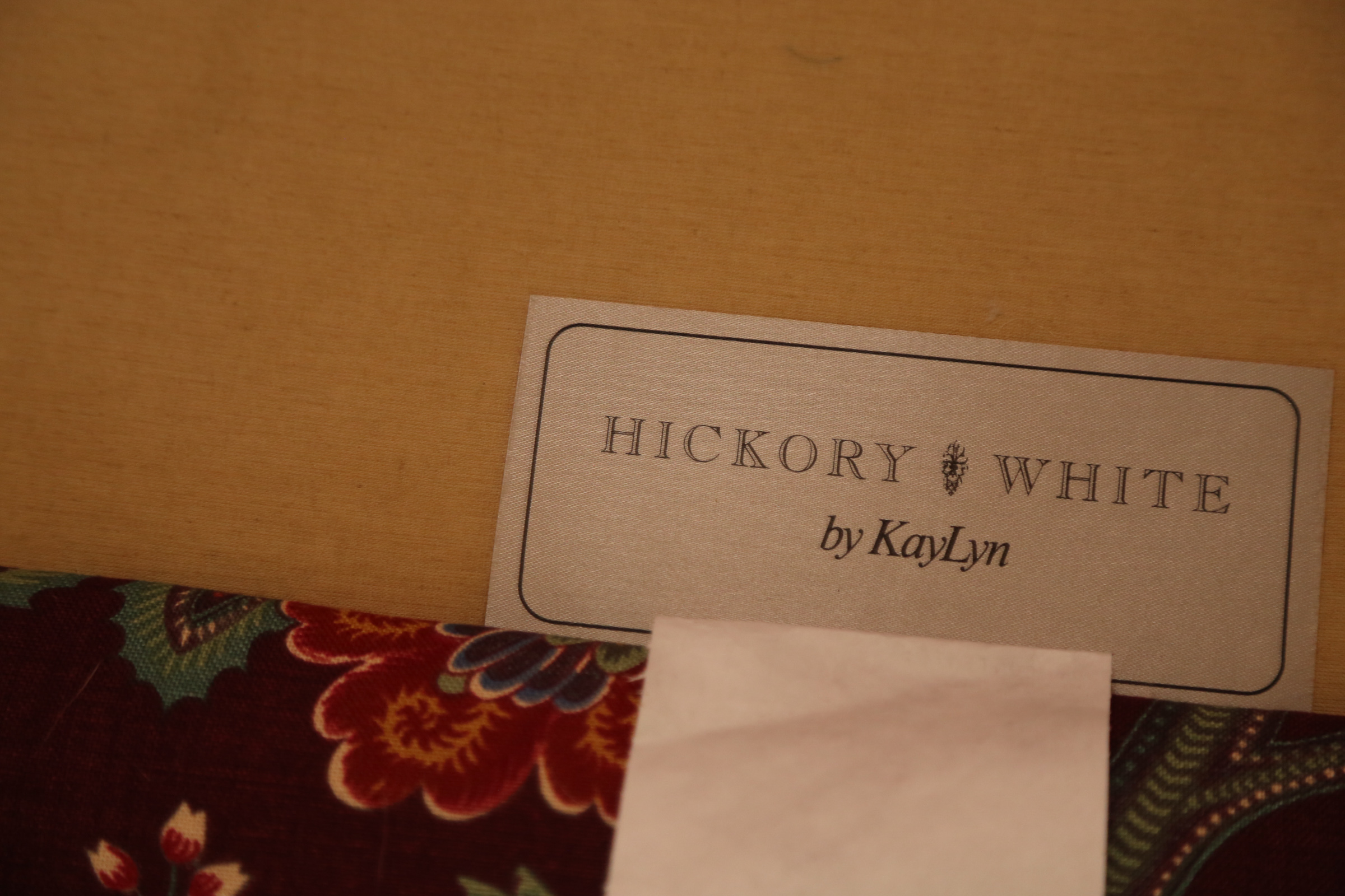 Queen Anne Style Wingback Chair by Hickory White