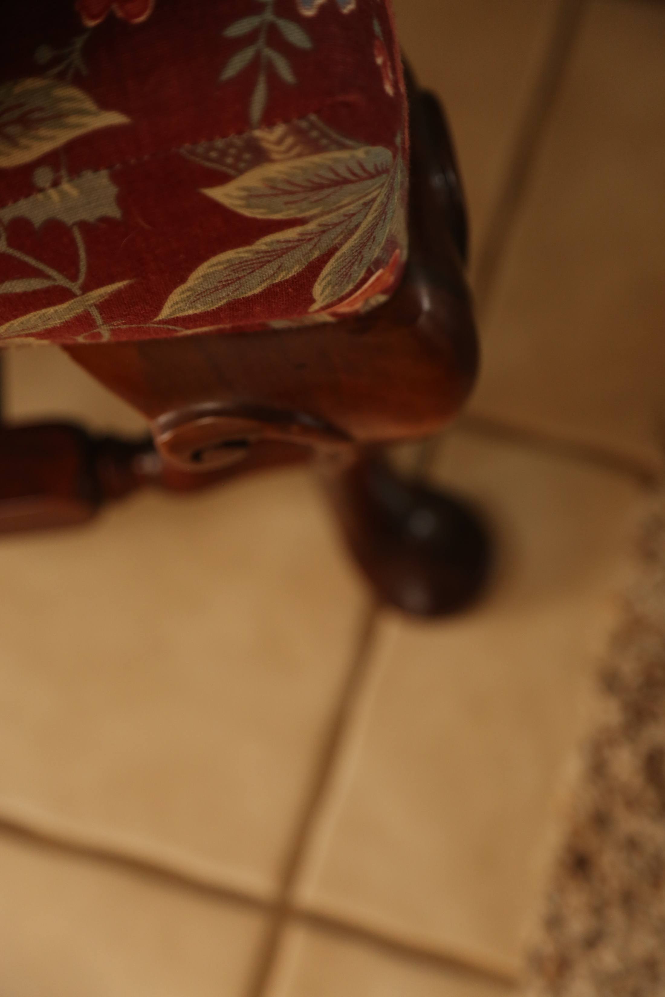 Queen Anne Style Wingback Chair by Hickory White