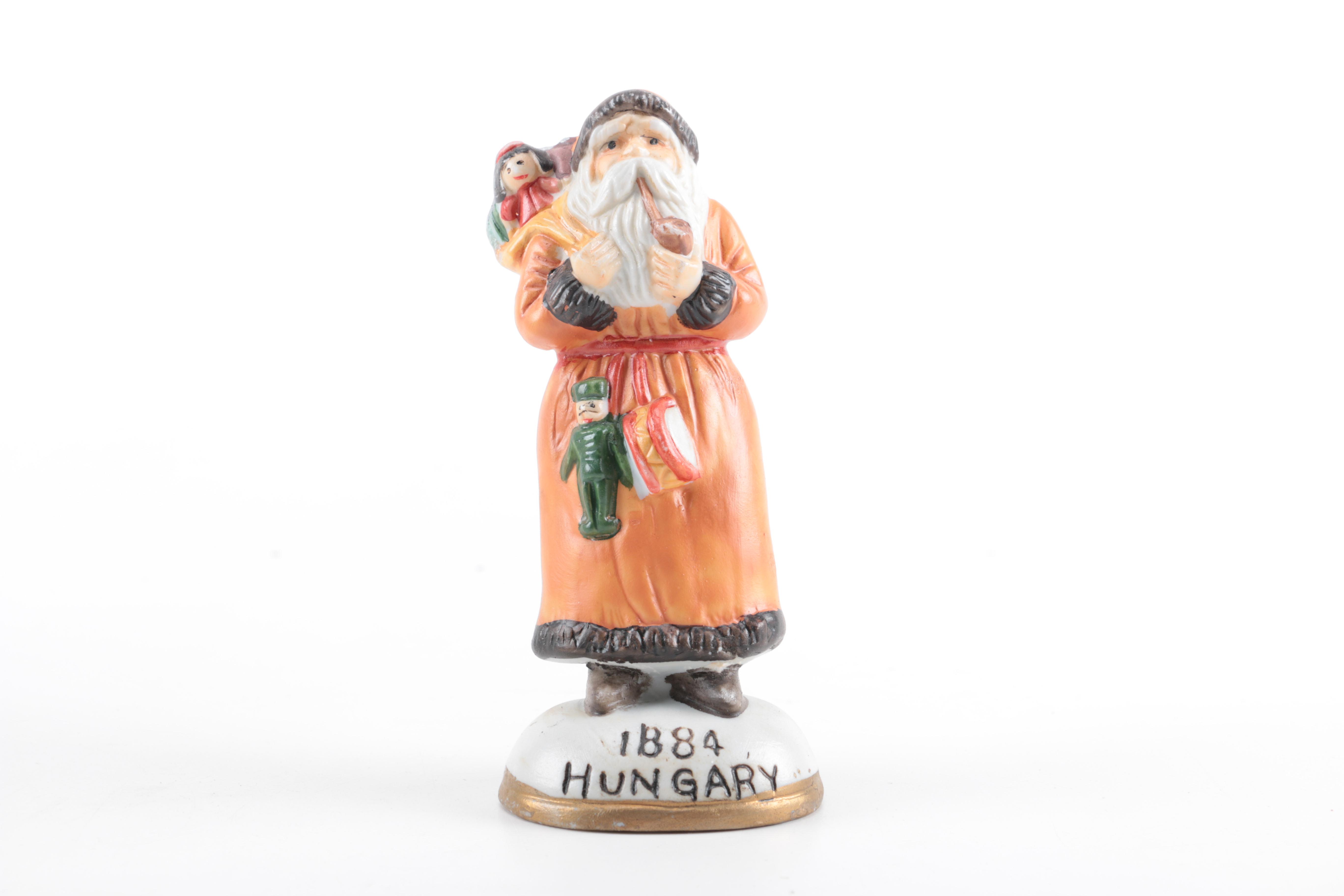 Around the World Santa Figurines