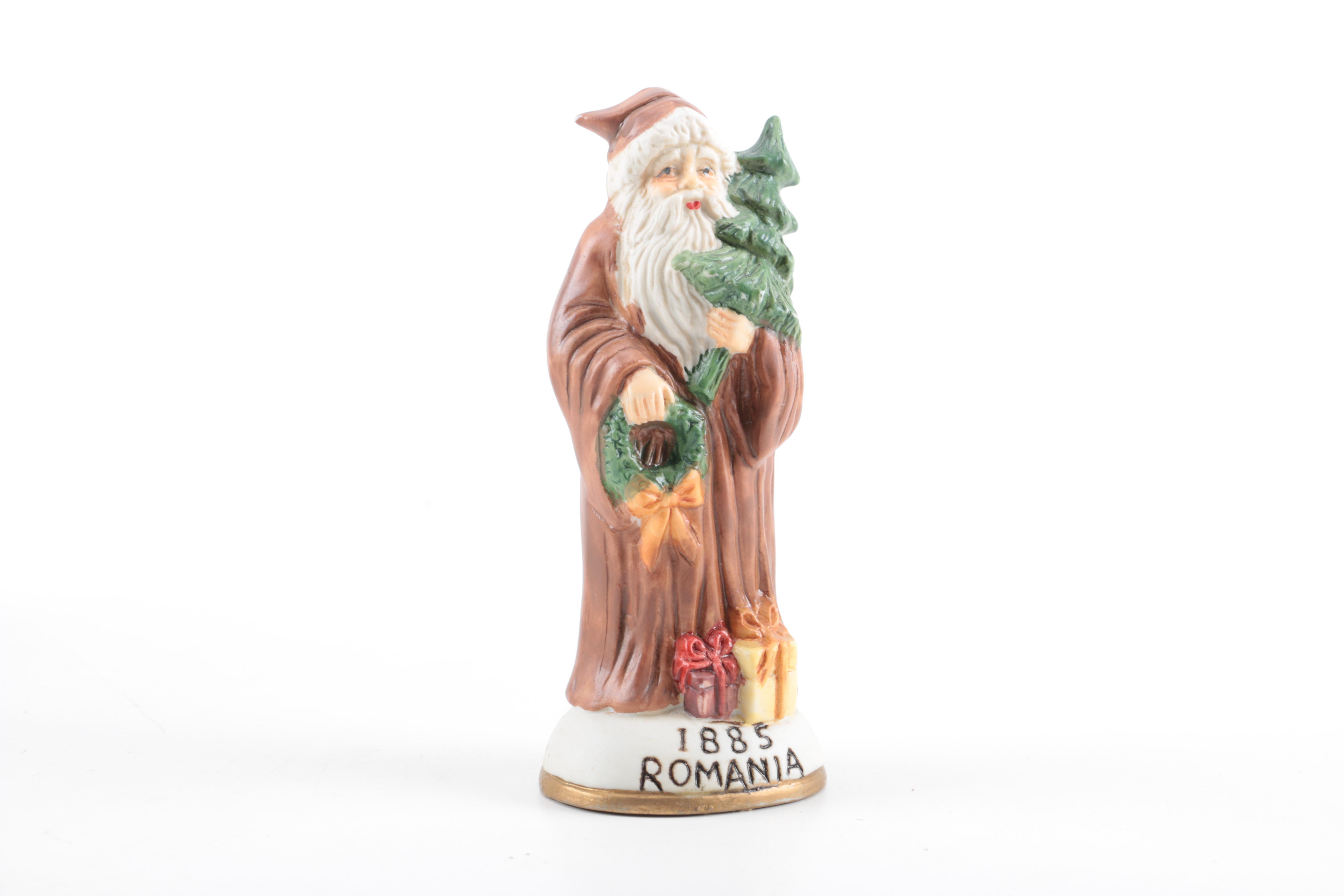 Around the World Santa Figurines