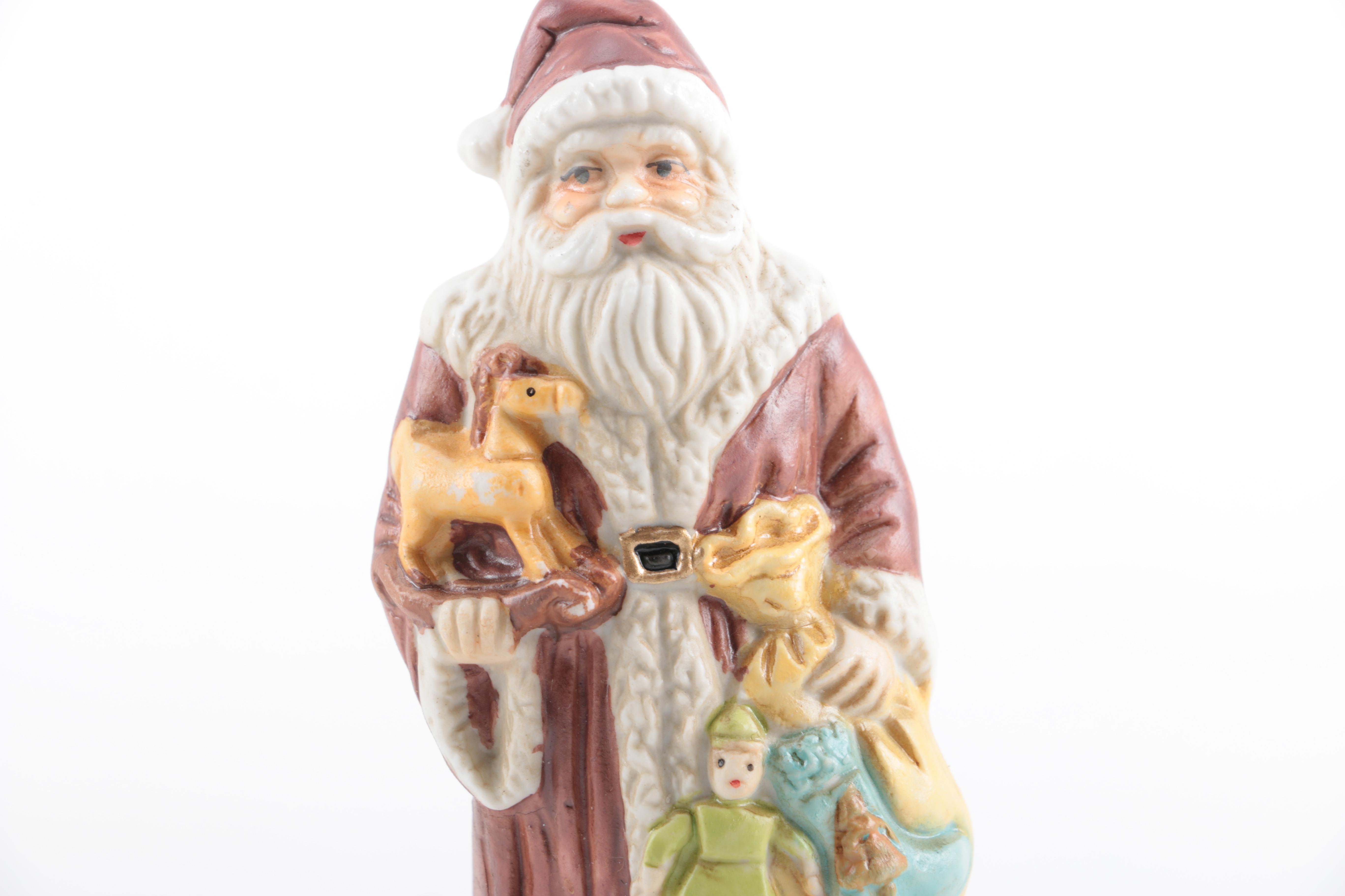 Around the World Santa Figurines