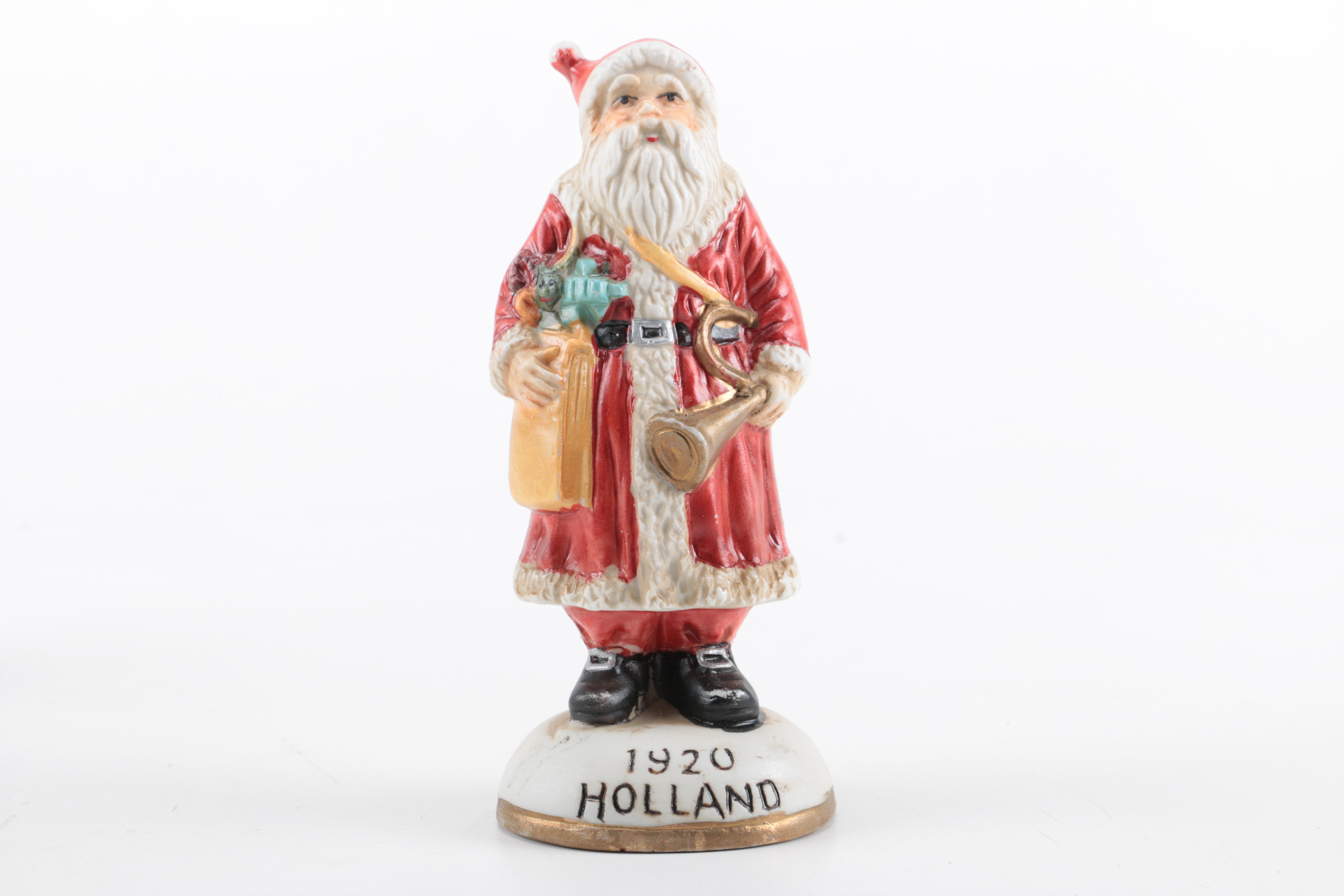 Around the World Santa Figurines