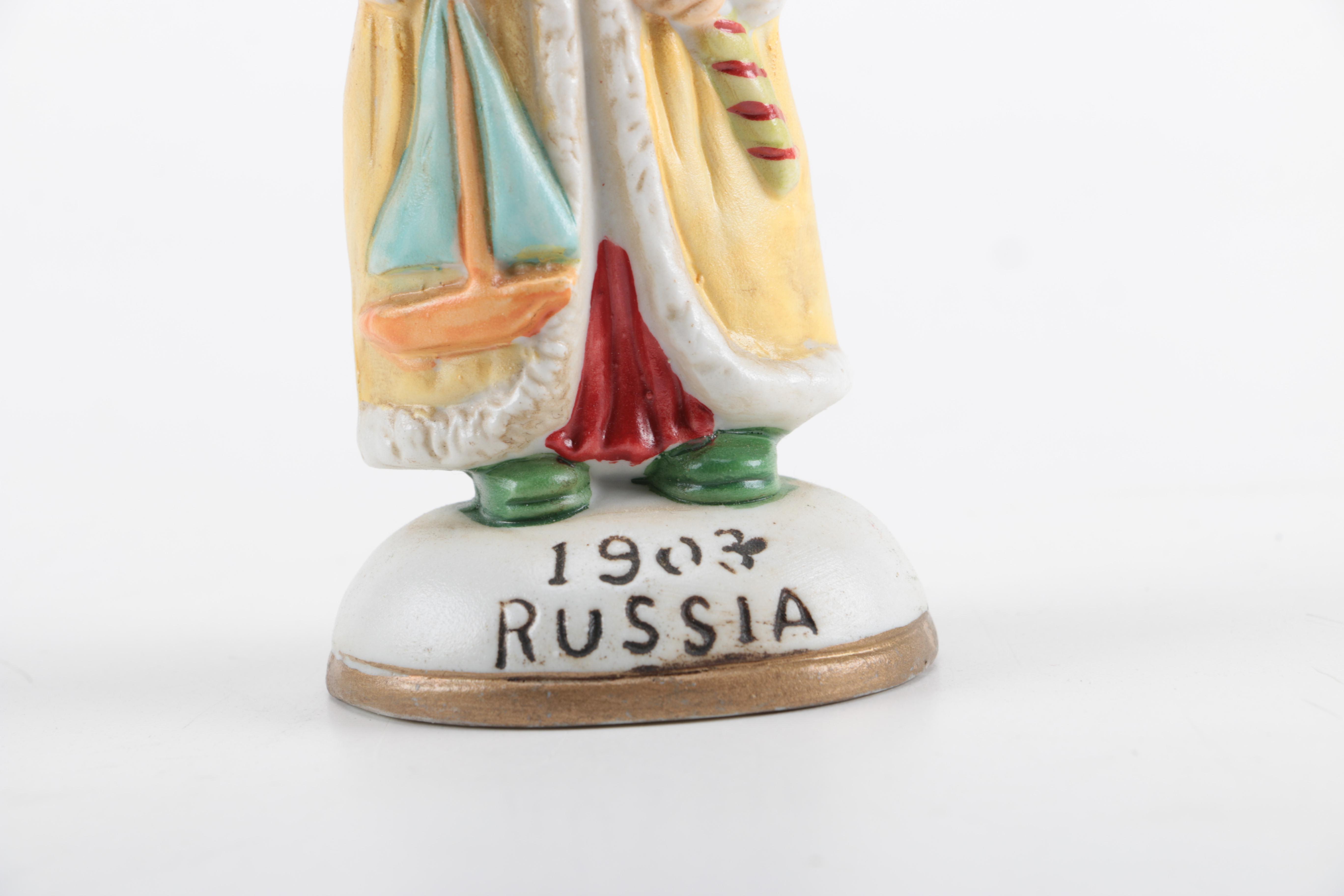 Around the World Santa Figurines