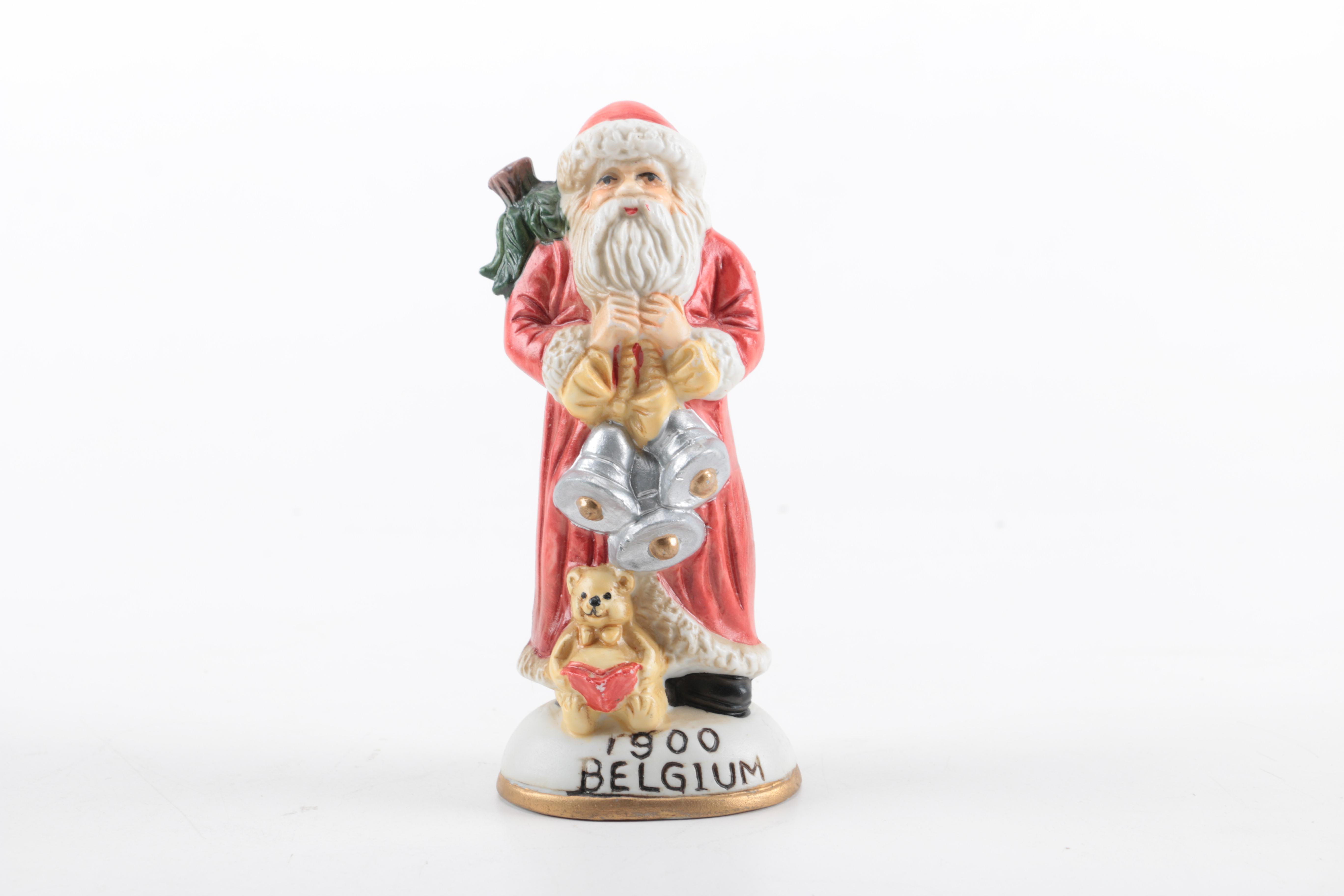 Around the World Santa Figurines