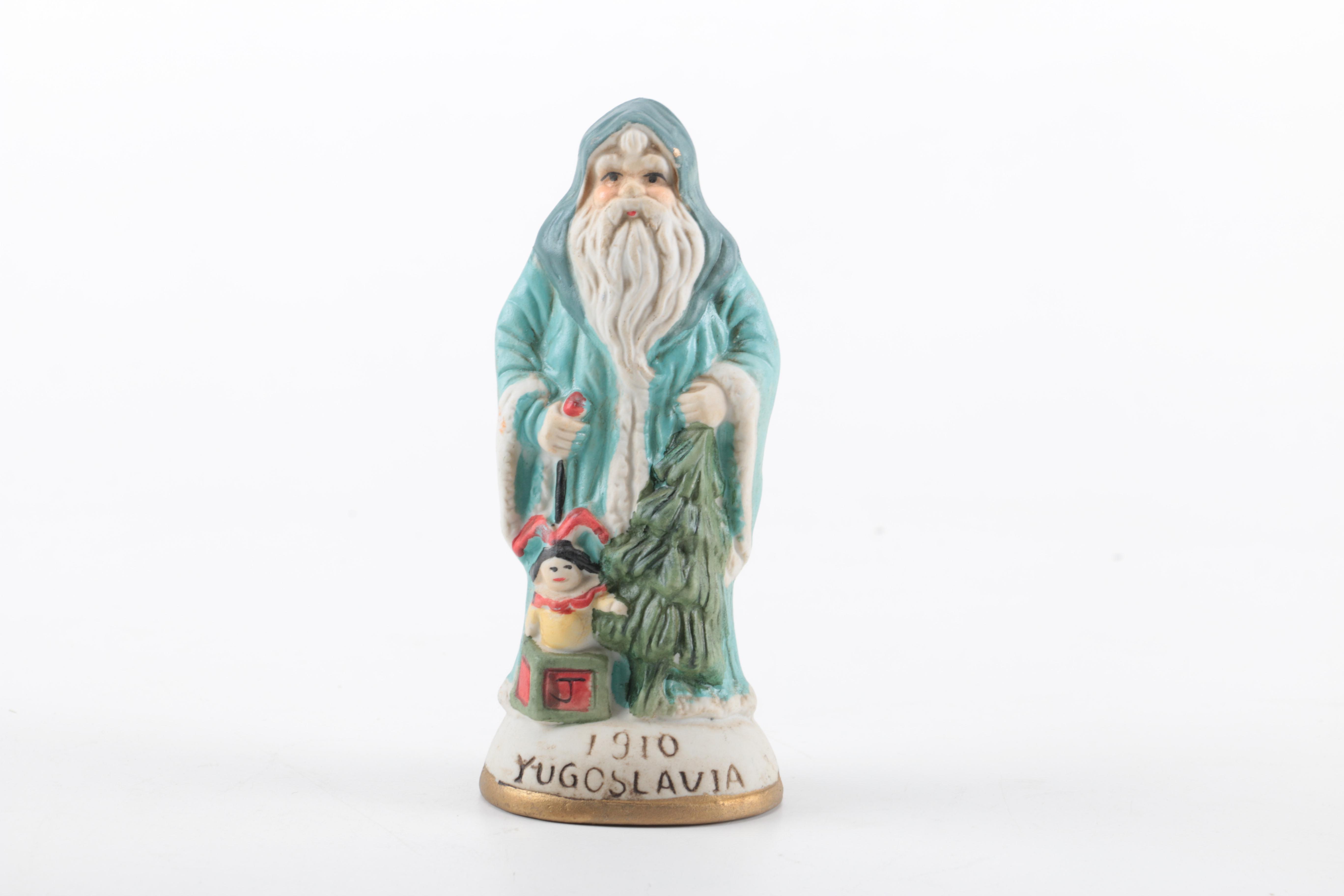 Around the World Santa Figurines