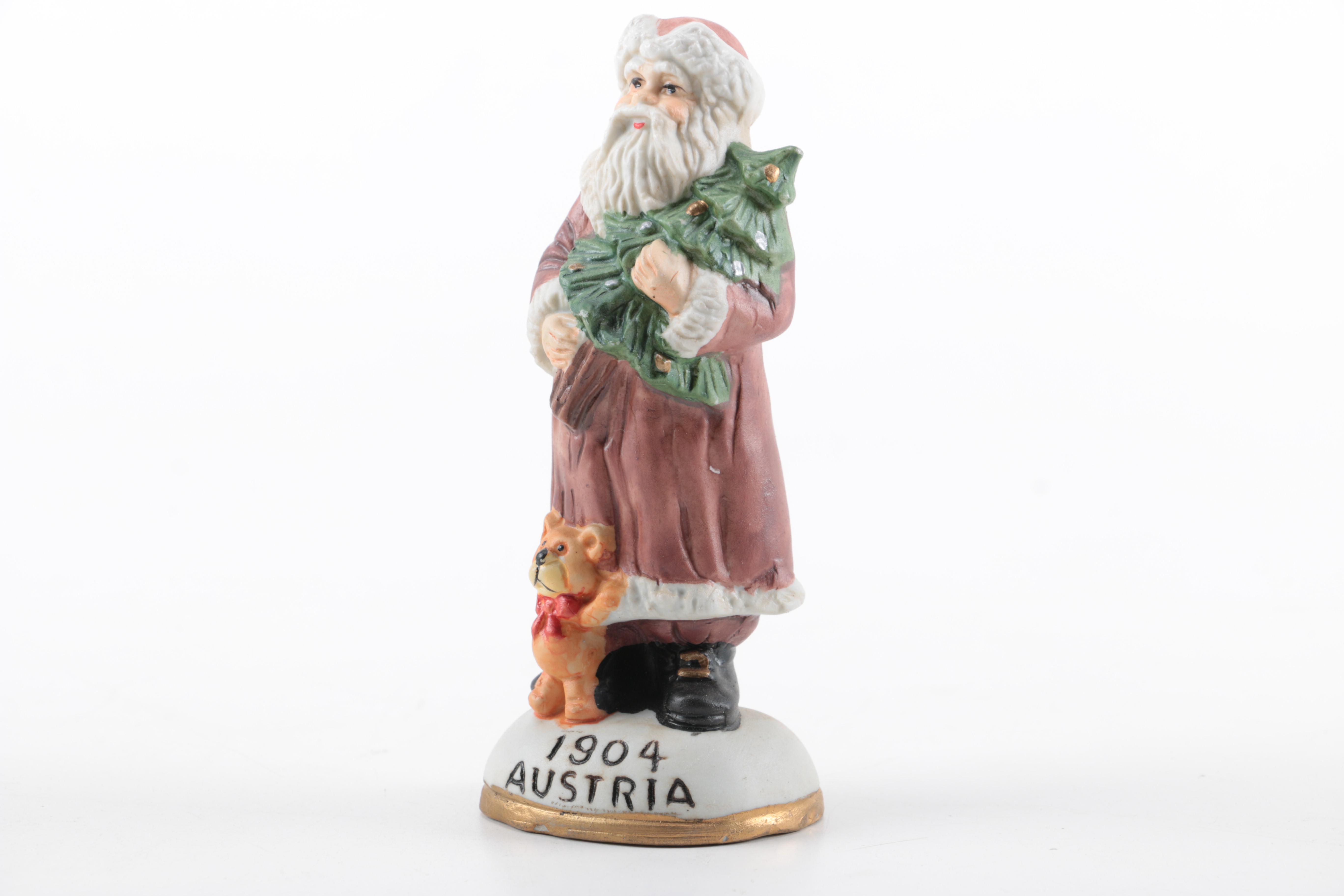 Around the World Santa Figurines