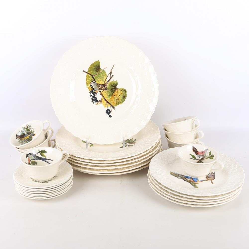 Vintage Alfred Meakin "Birds of America" China