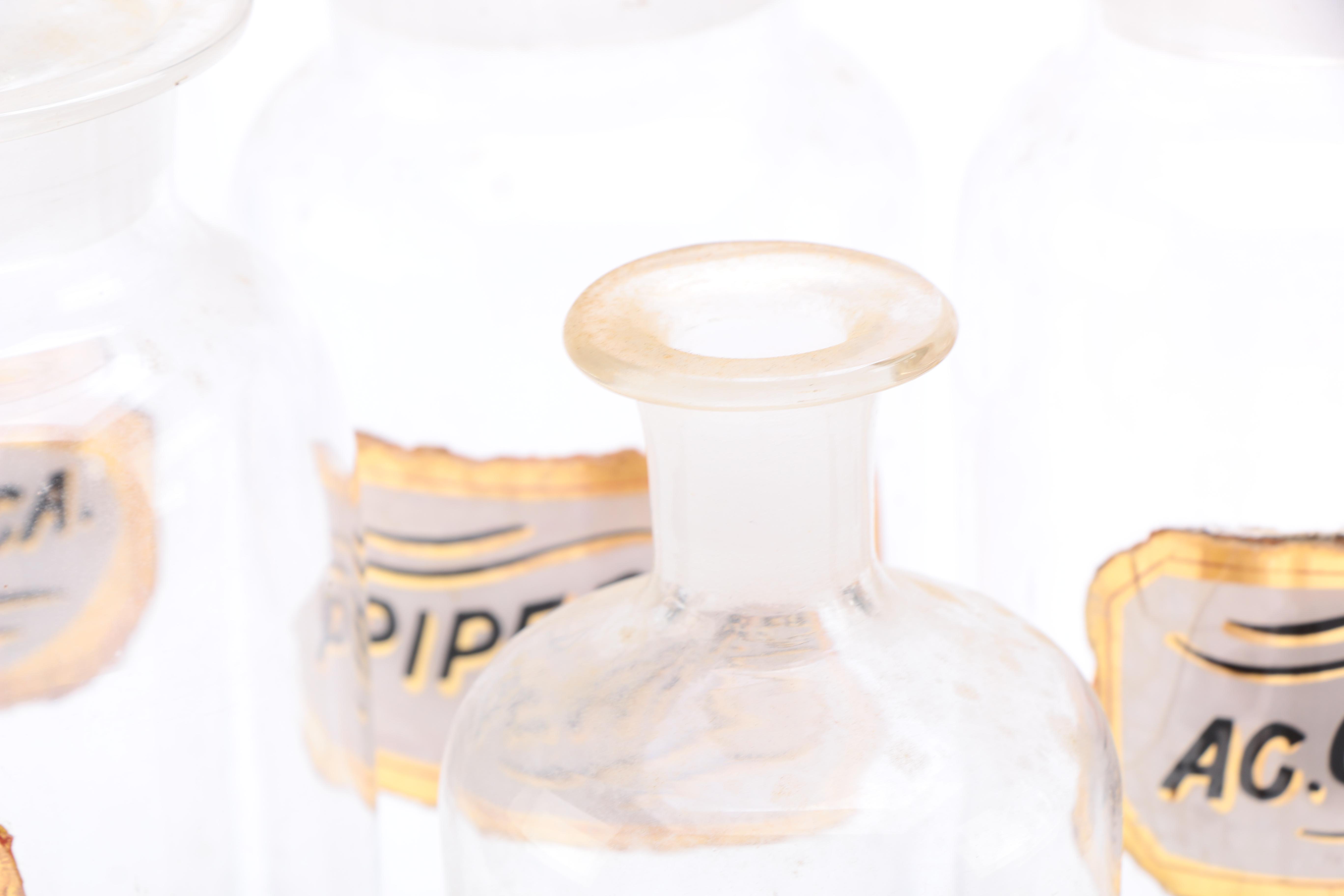 Apothecary Glass Jars