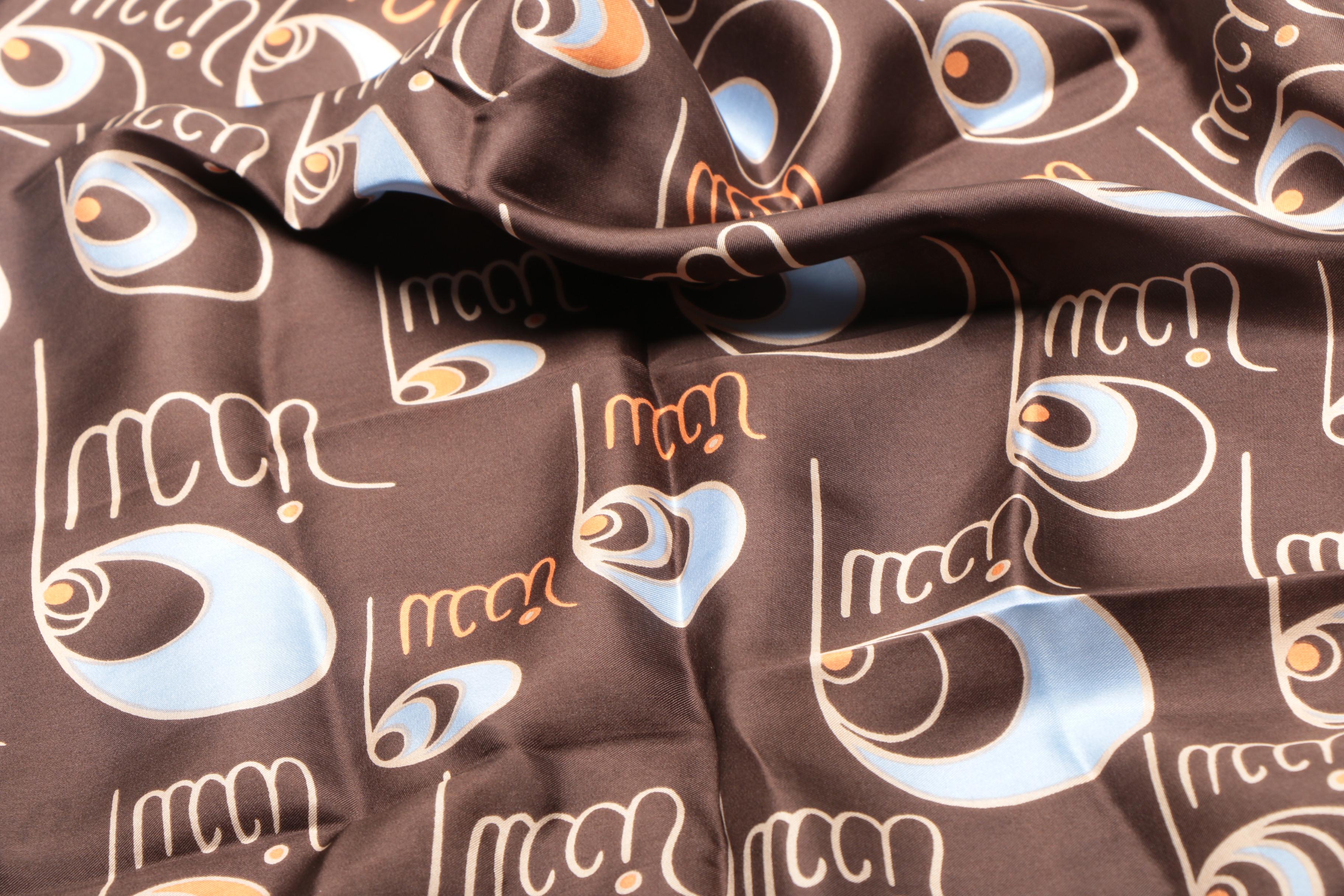 Vintage Scarves Including a Pucci Logo Scarf