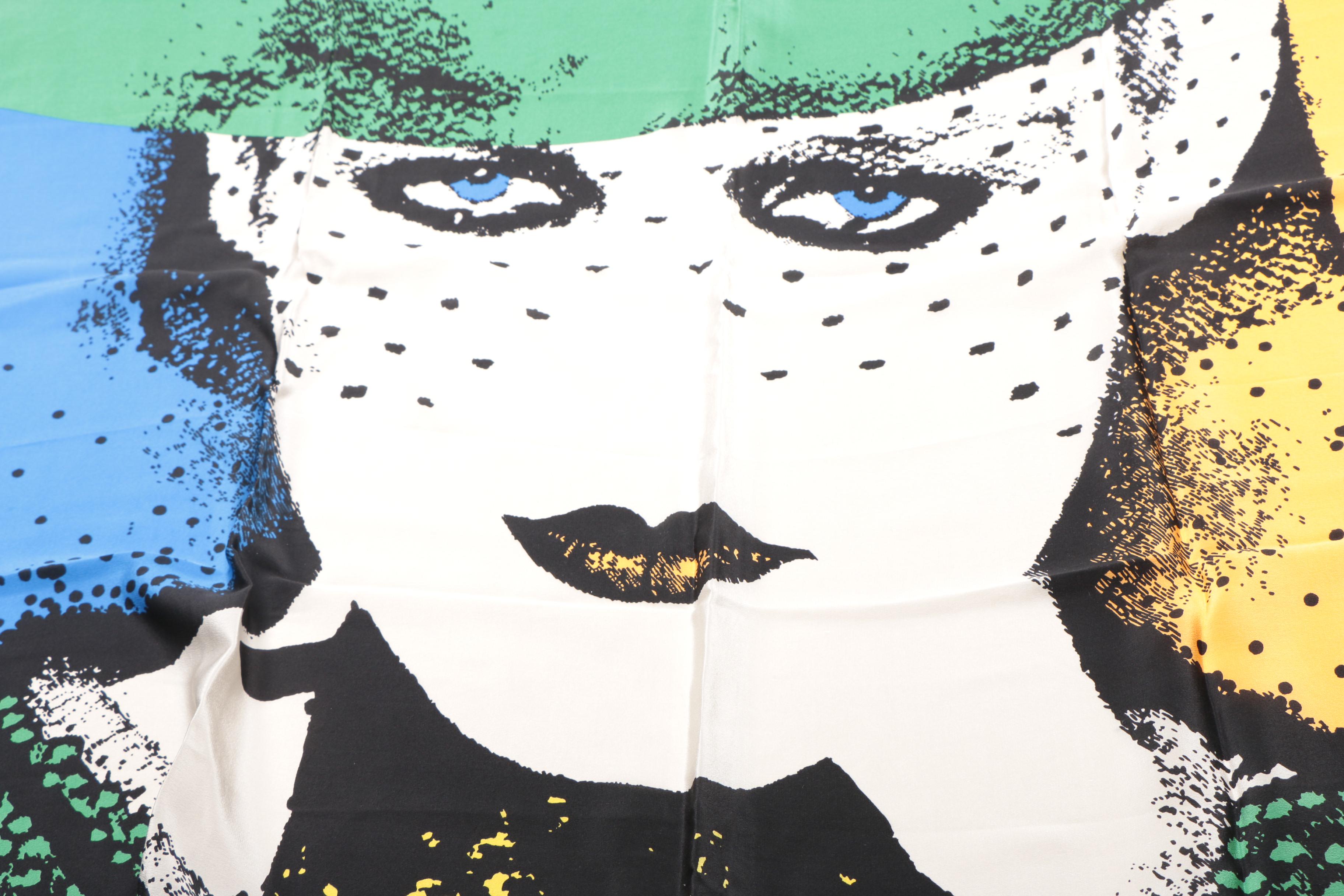 Vintage Scarves Including a Pucci Logo Scarf