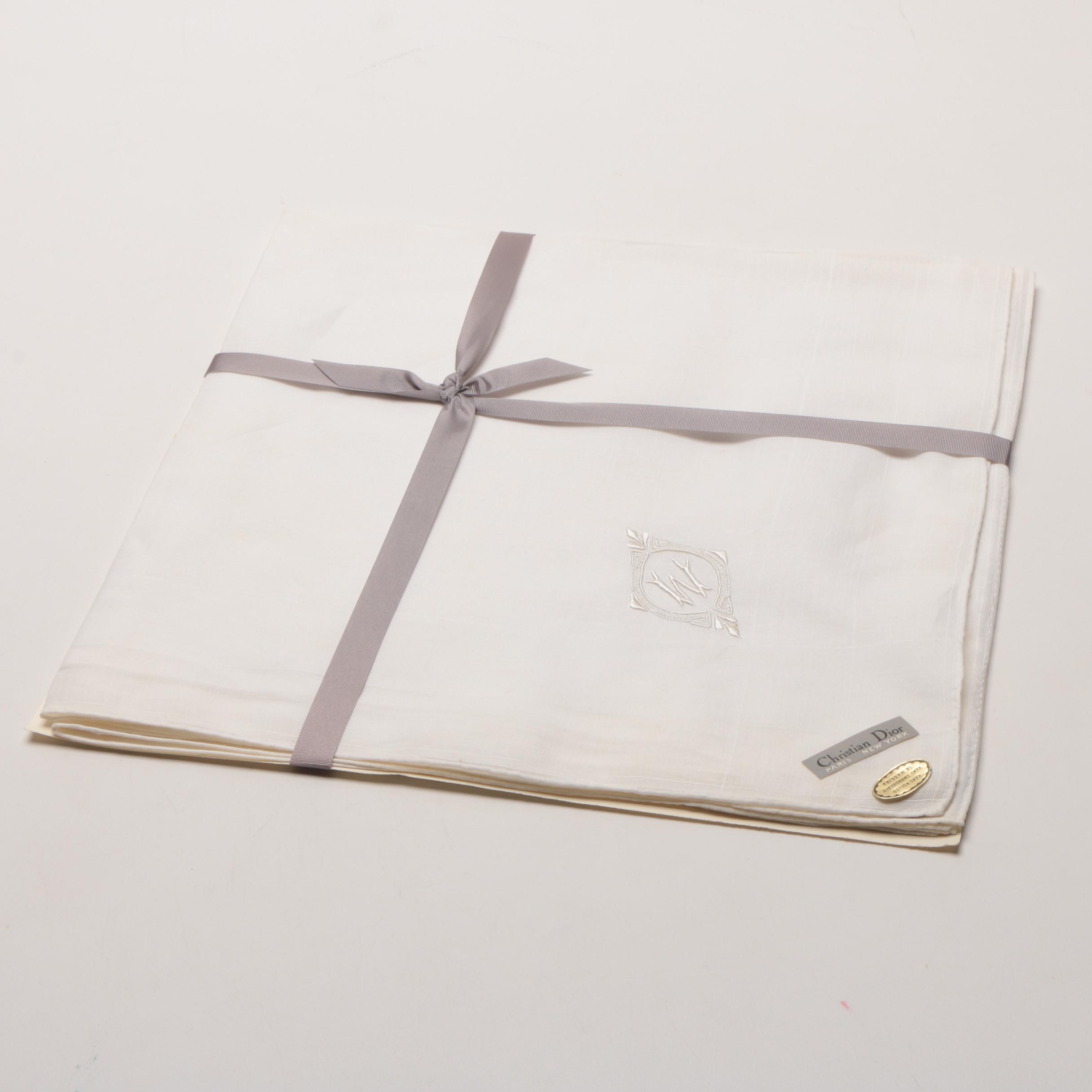 Christian Dior Monogrammed Handkerchiefs