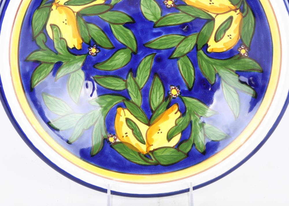 Hand Painted Hand Thrown Stoneware Bowls Featuring Le Souk