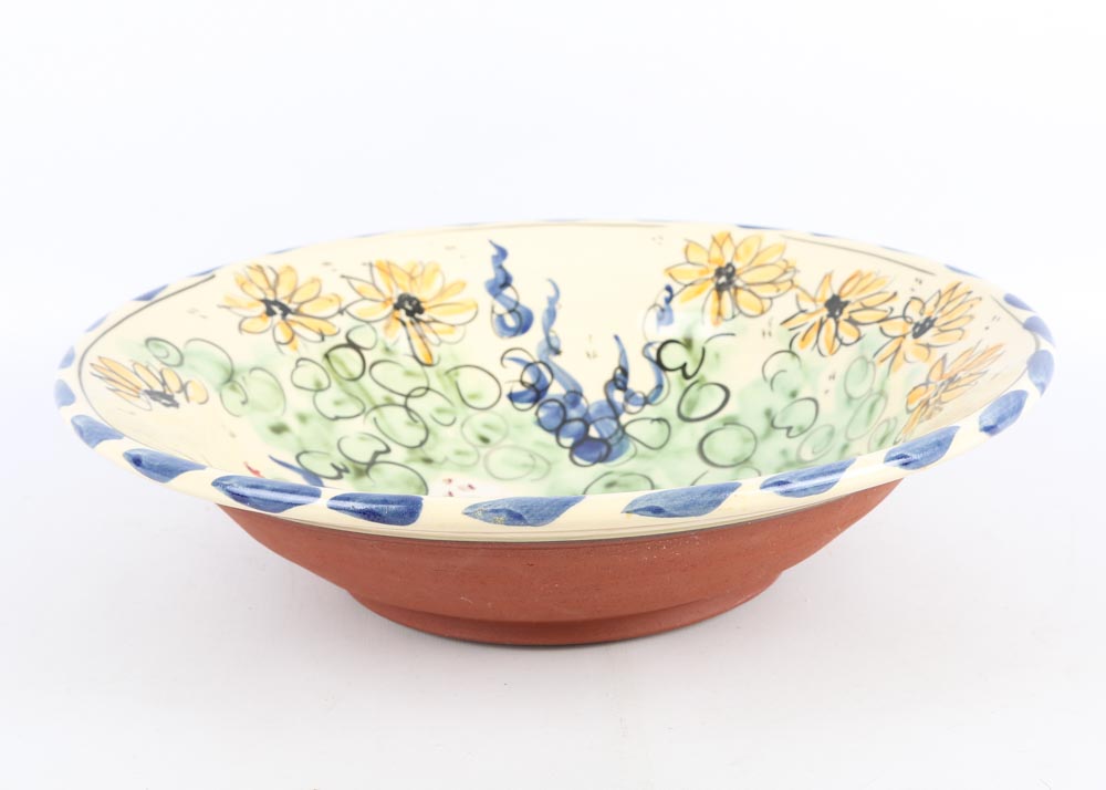 Hand Painted Hand Thrown Stoneware Bowls Featuring Le Souk