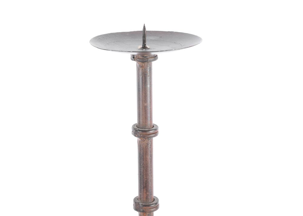 Rustic Iron Candle Holders