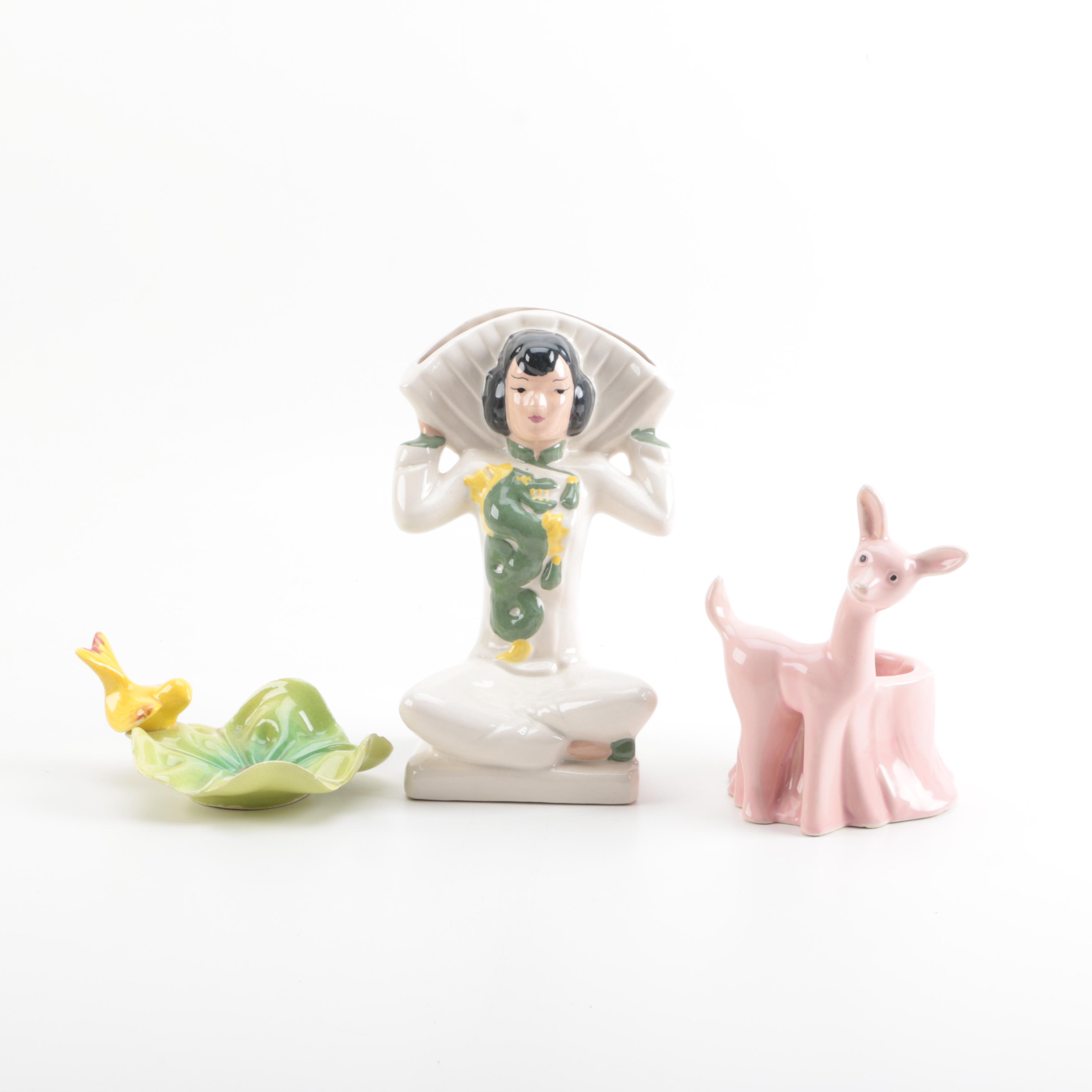 Decorative Figural Ceramic Pieces