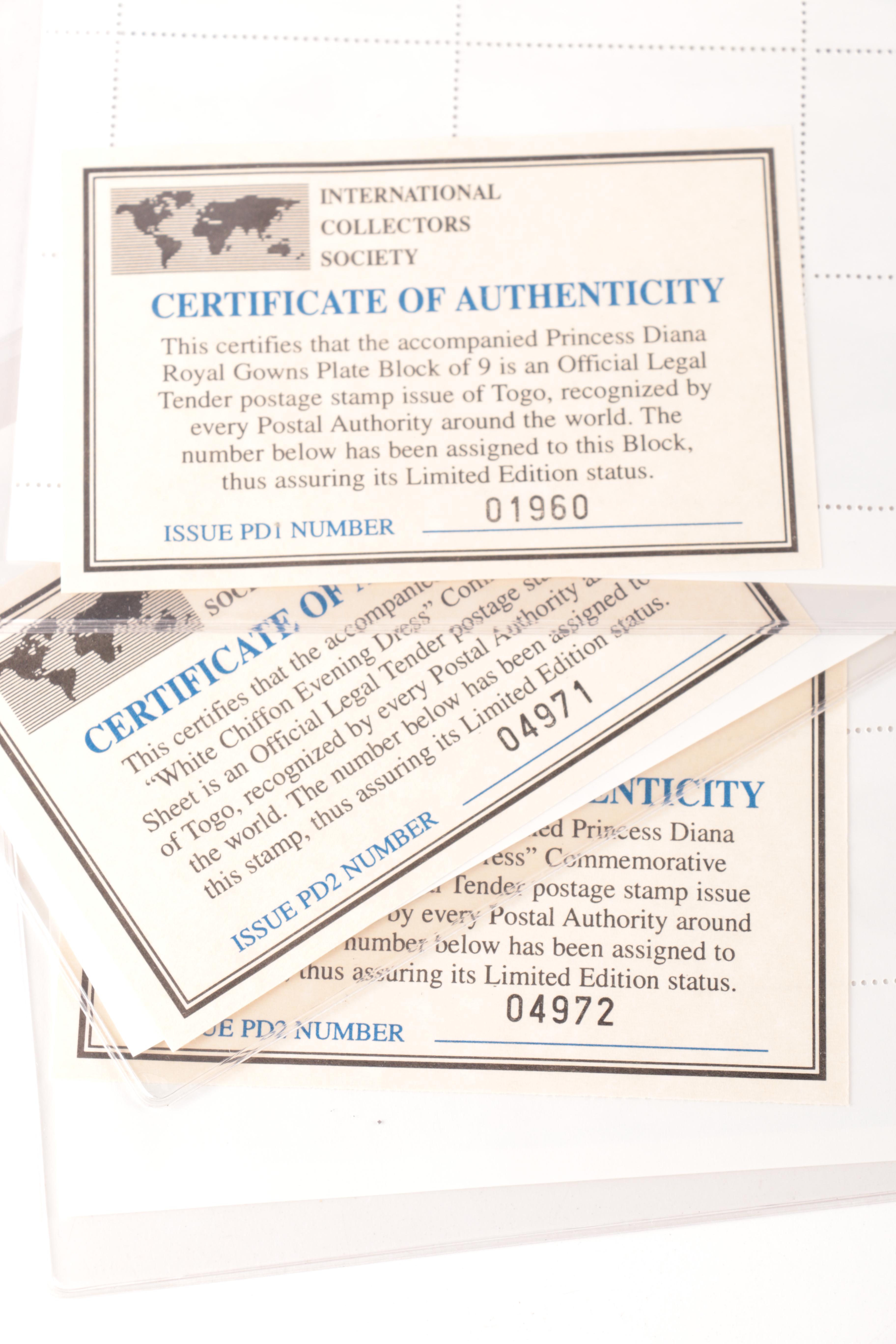 Royal Worcester Princess Diana Collectible Marriage and Plates and Clippings