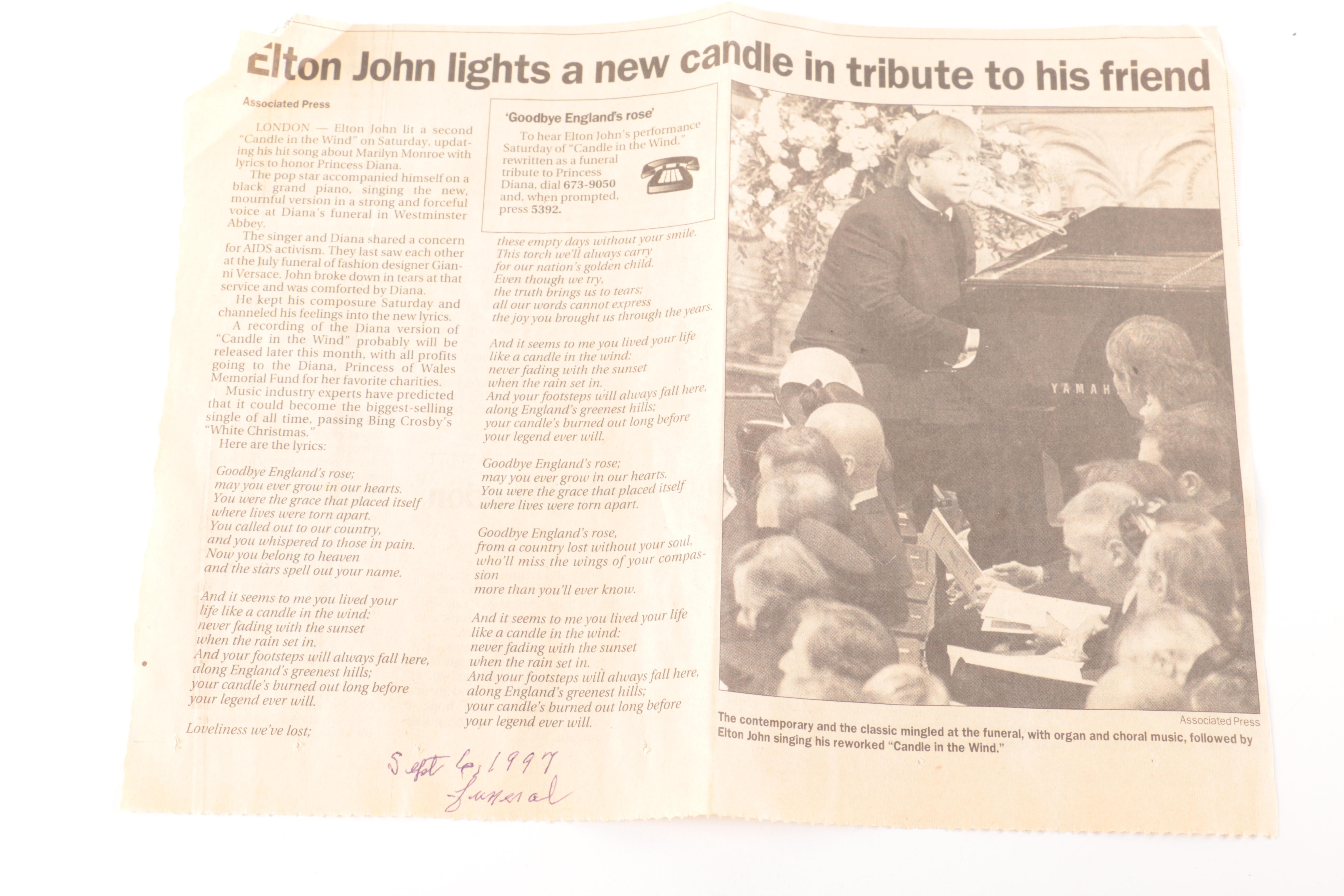 Royal Worcester Princess Diana Collectible Marriage and Plates and Clippings