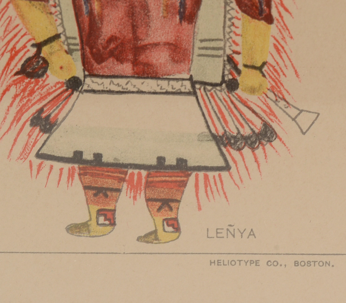 1904 Chromolithograph from Bureau of American Ethnology's Annual Report