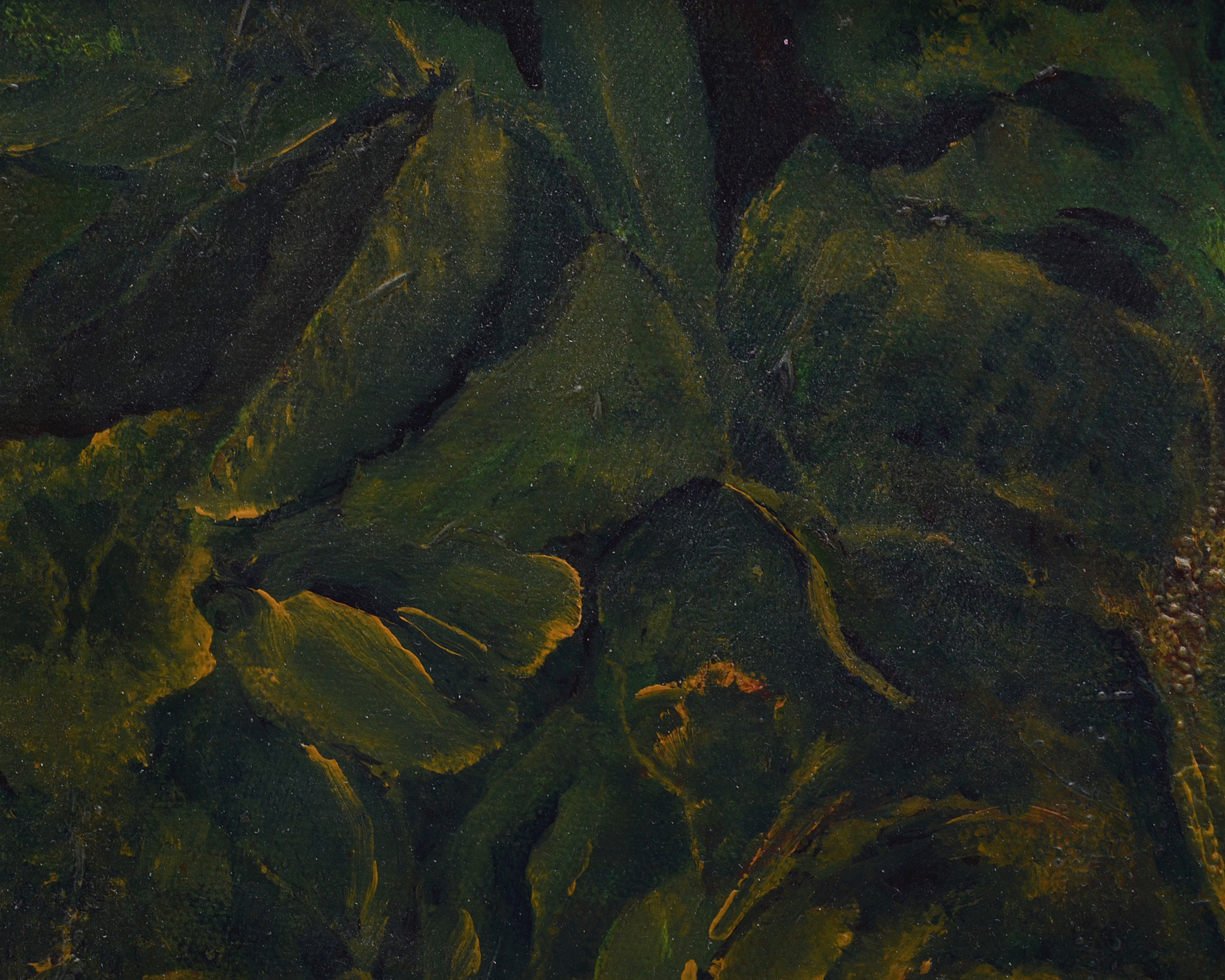 Beatrice Owyang Original Acrylic on Canvas "On the Edge of Growth"