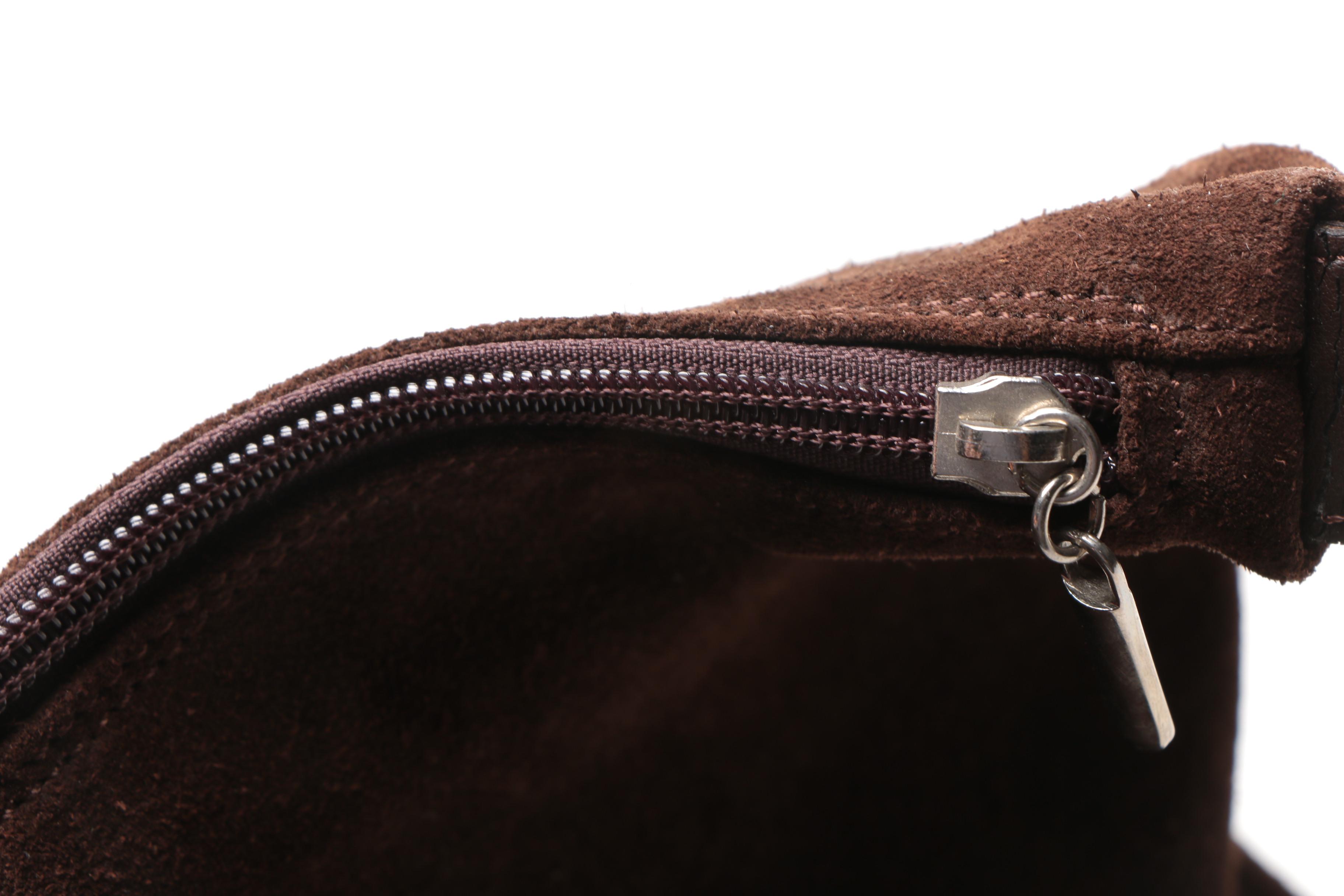 Assortment of Handbags Including Split Calfskin Leather Bag