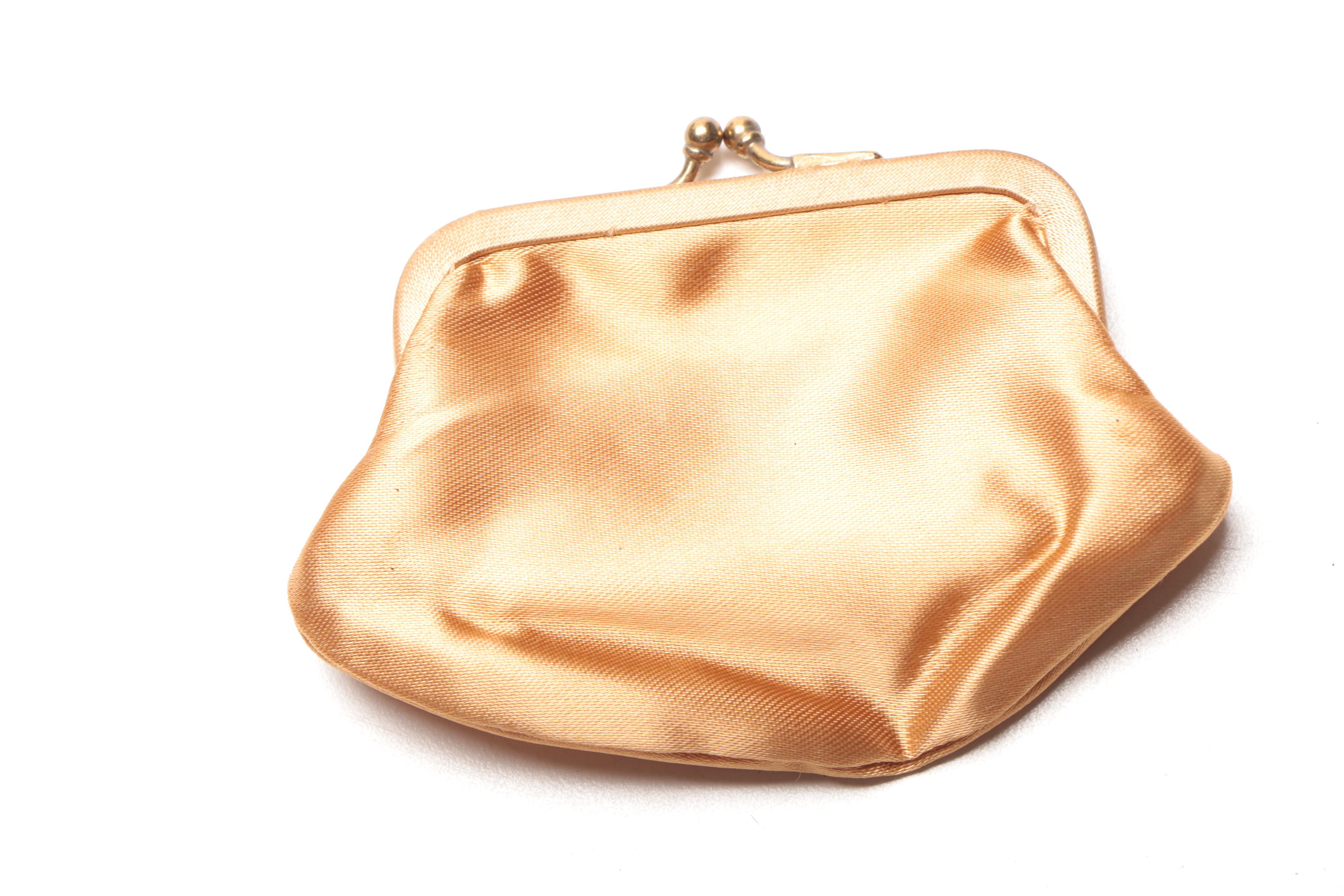 Assortment of Handbags Including Split Calfskin Leather Bag