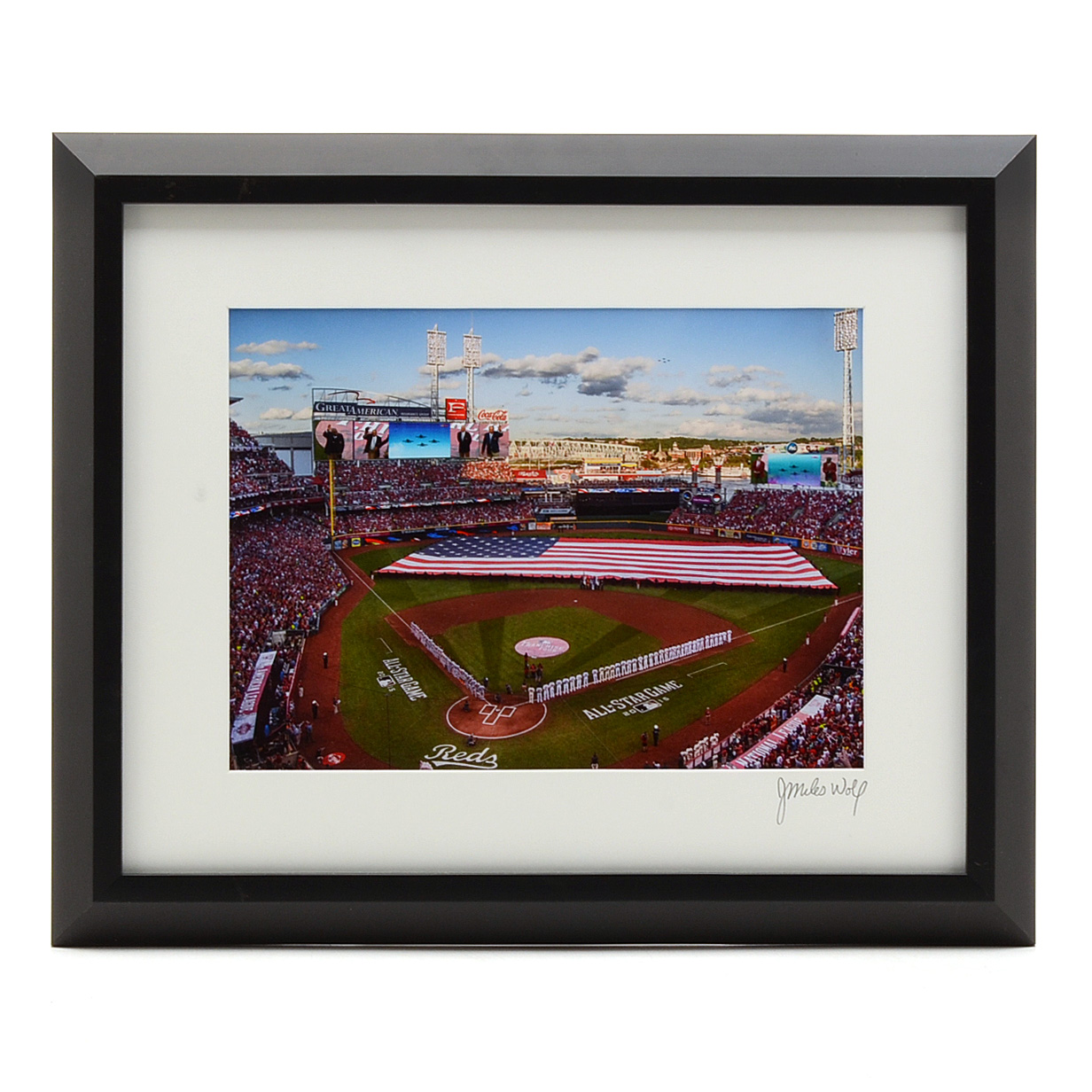 J. Miles Wolf Signed Digital Photographic Print