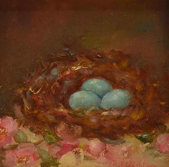 Sue Helbling Original 2009 Oil on Canvas "Apple Blossom Time"