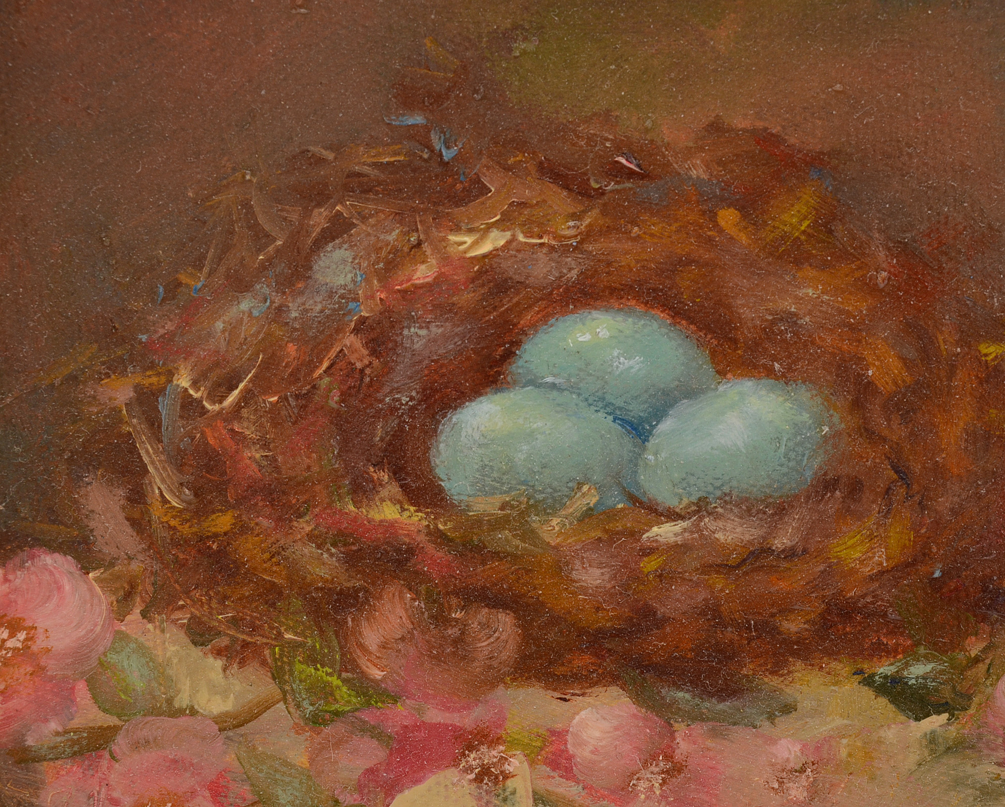 Sue Helbling Original 2009 Oil on Canvas "Apple Blossom Time"