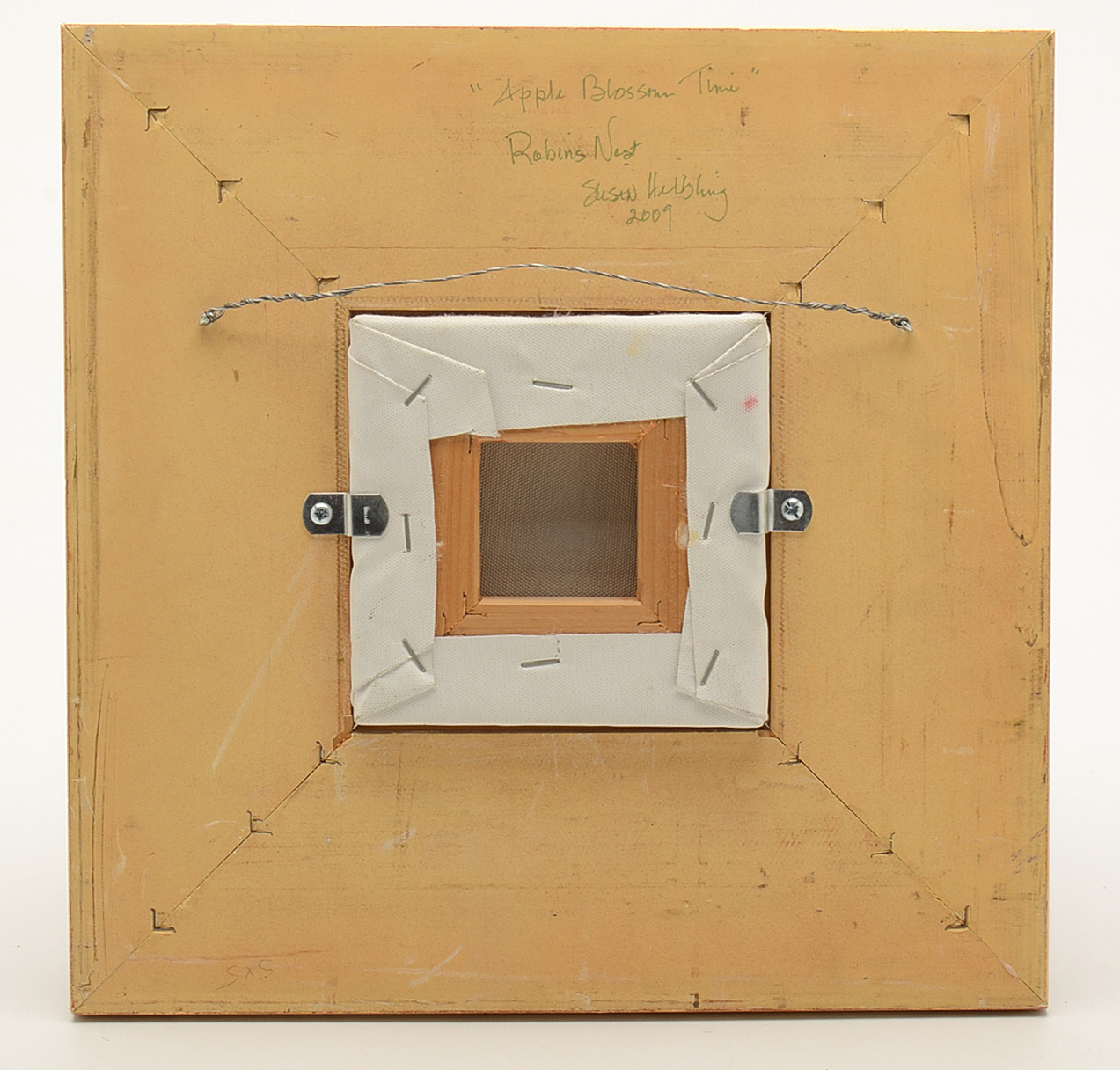 Sue Helbling Original 2009 Oil on Canvas "Apple Blossom Time"