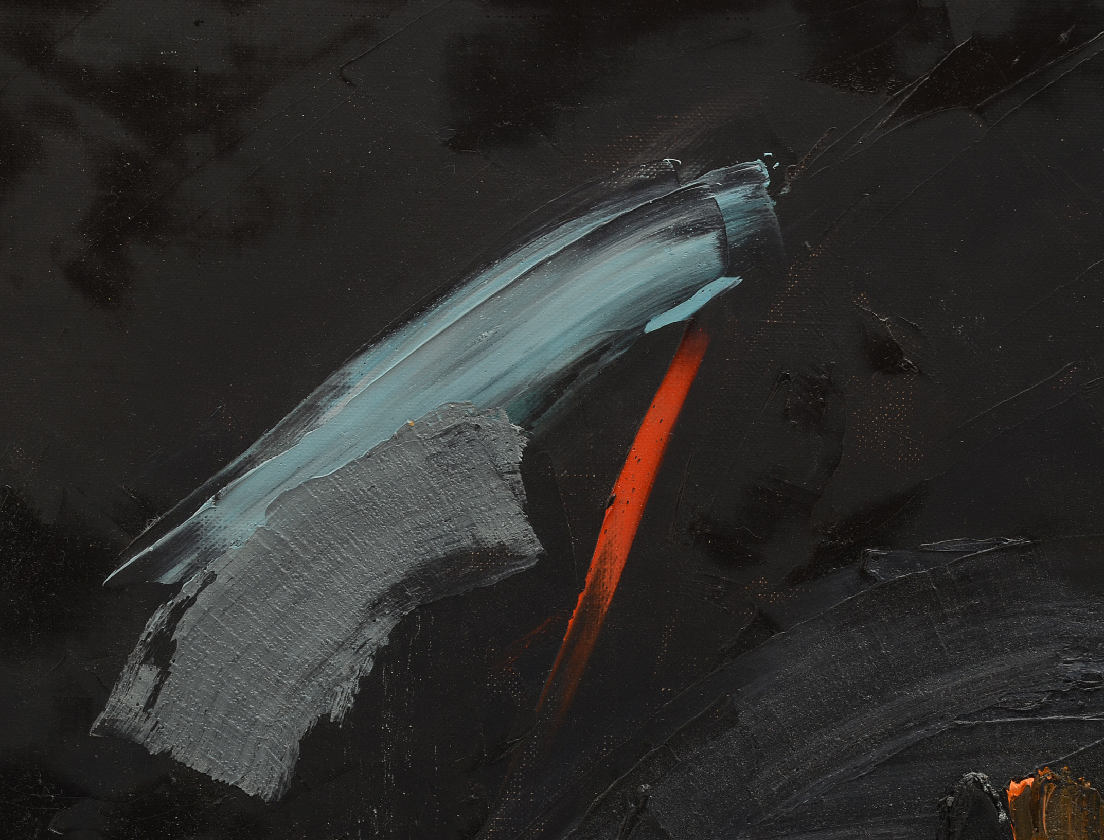 Signed Original Acrylic Abstract Painting on Canvas