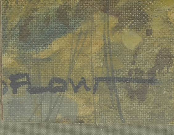 Signed Original Oil Landscape on Canvas Board