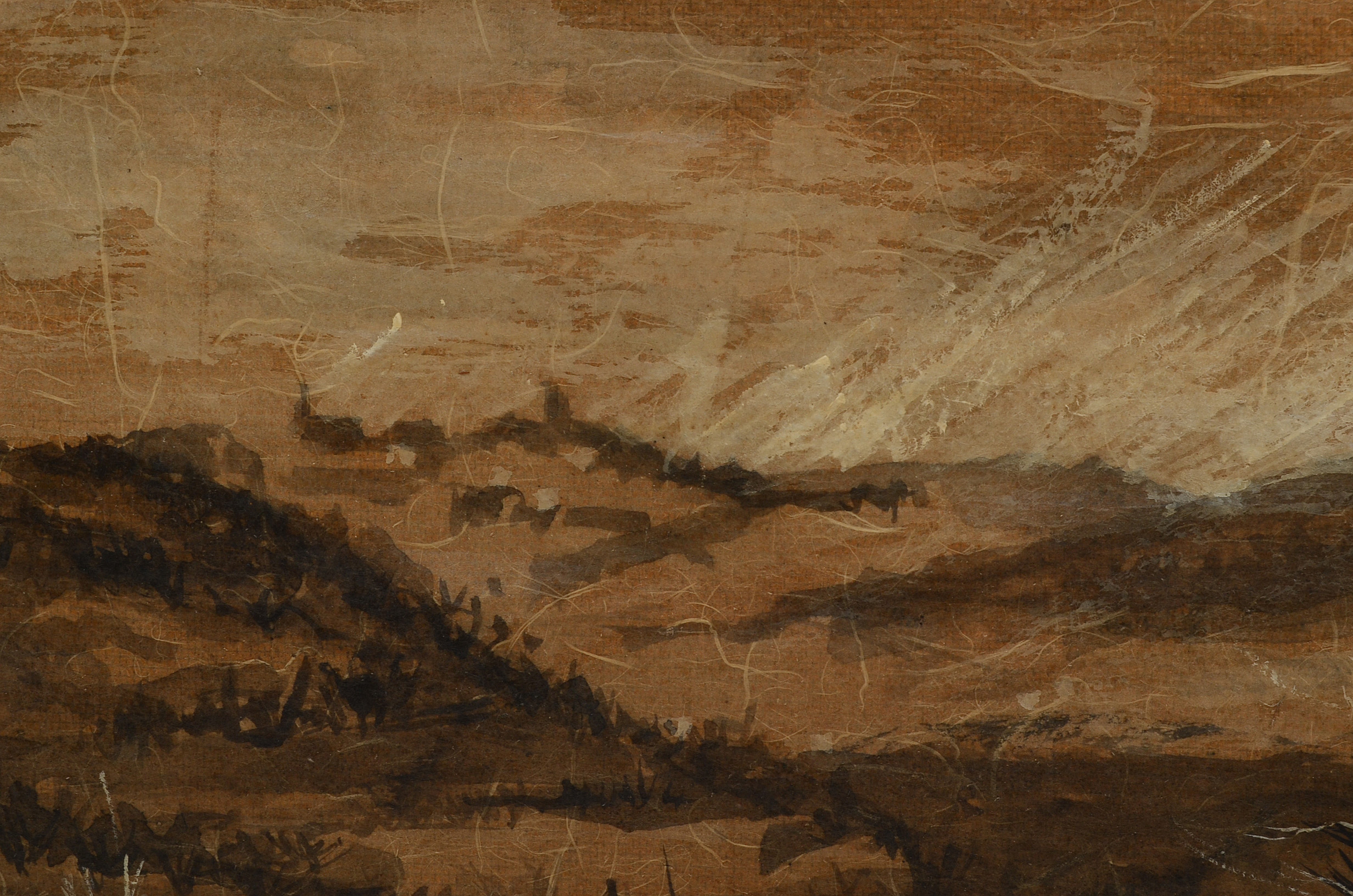 Ruthe G. Pearlman Original Gouache Painting on Board