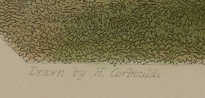 Eight 19th-Century Hand-Colored Steel Plate Engravings for 1837 Edition of "Finden's Tableaux"