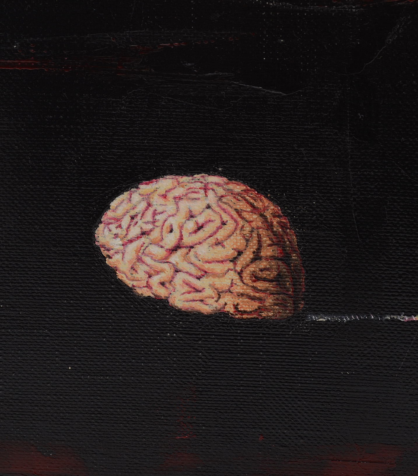 TKL Kizimecca Original 2001 Oil on Canvas "Neoteny in Spirit #4"