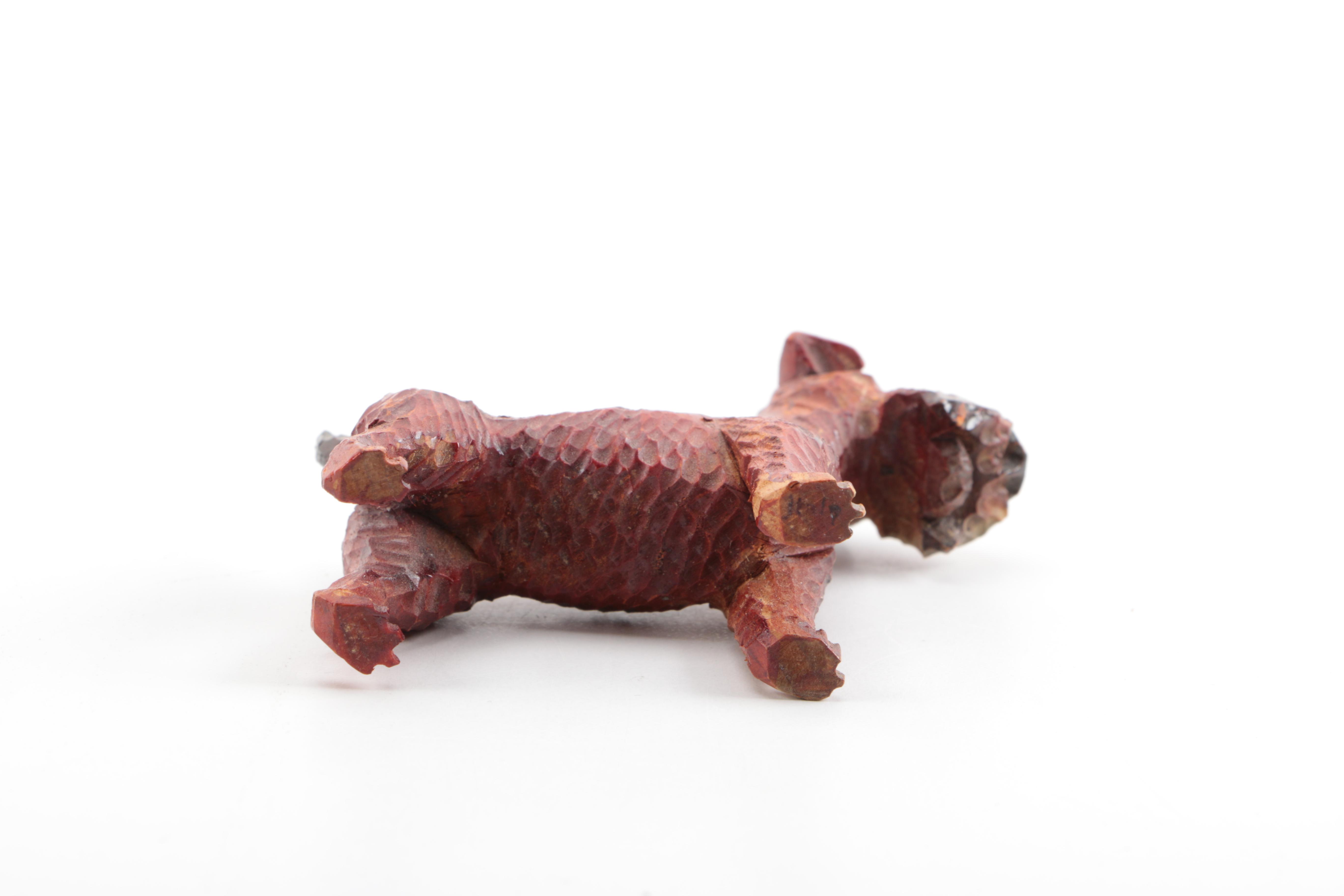 Hand Carved Wooden Dogs European