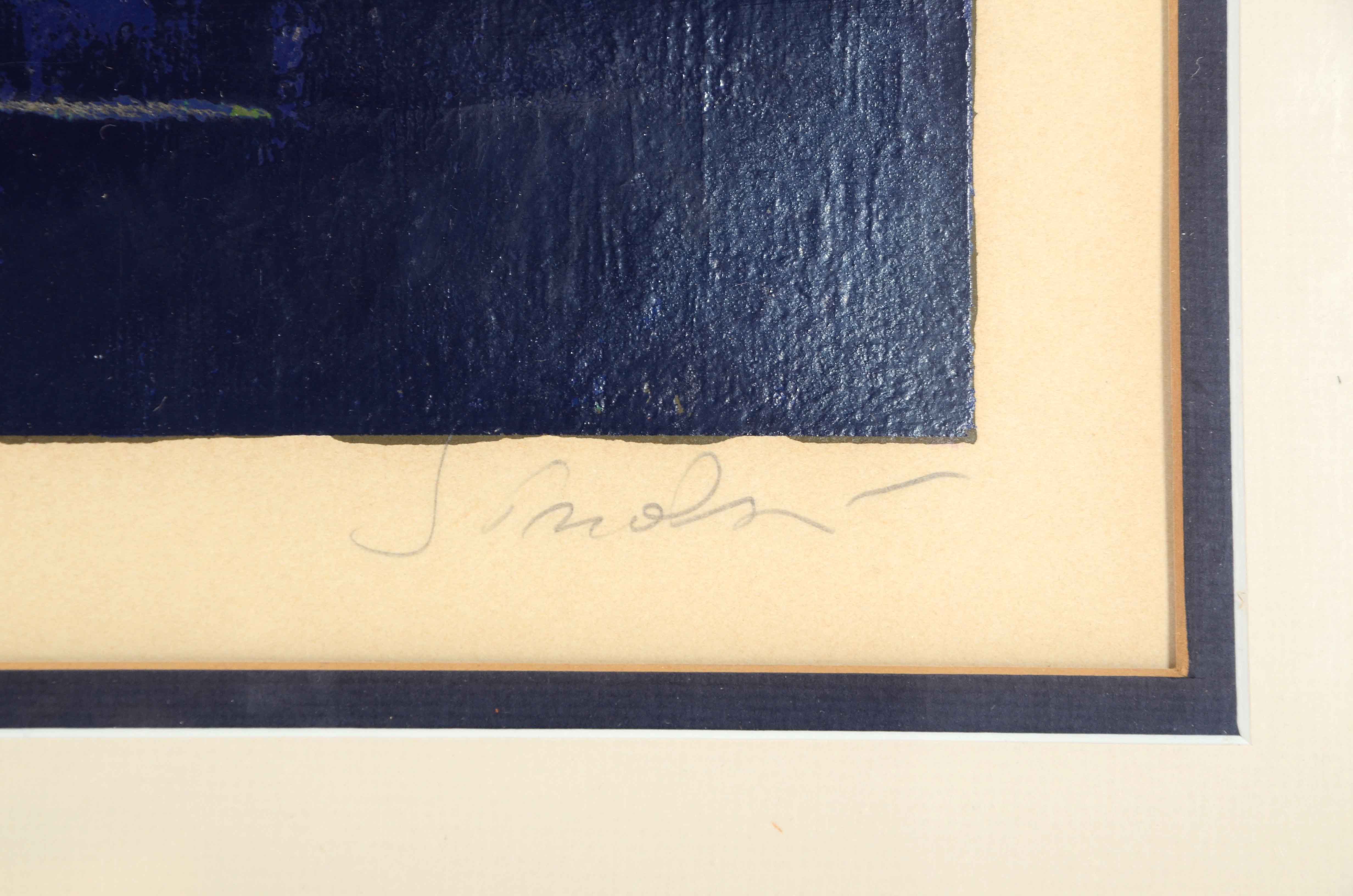 Nicola Simbari Signed Artist's Proof Serigraph "L'Escalier"