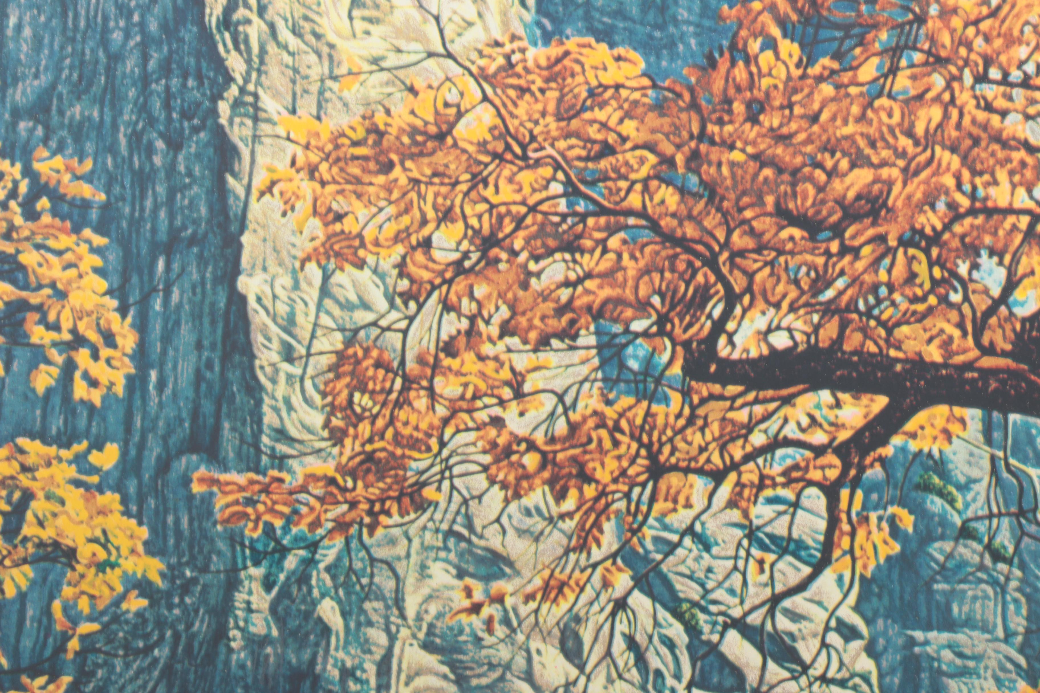 Doug Webb Limited Edition Lithograph on Paper "Reconstruction"