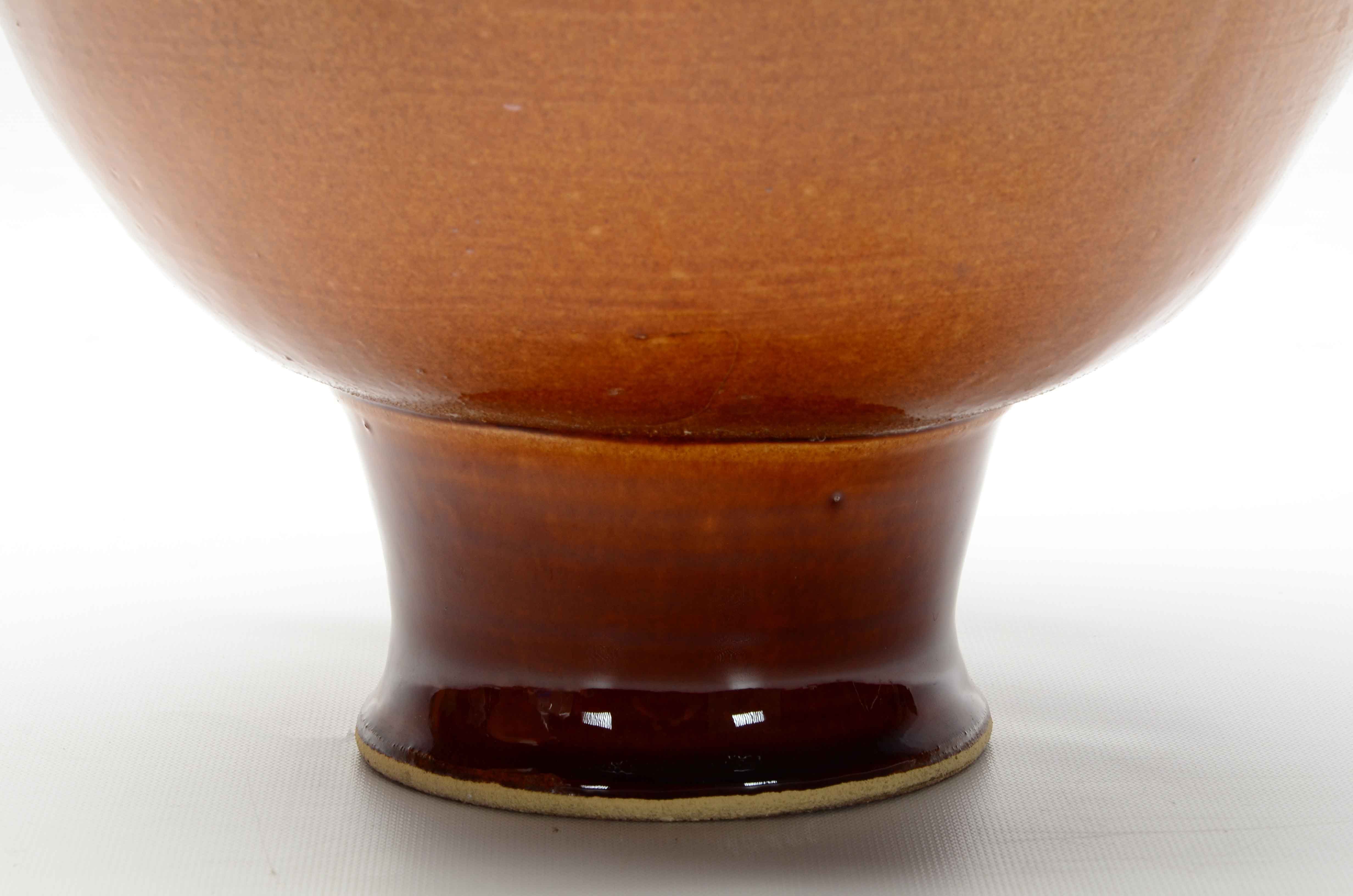 Signed Hand Thrown Art Pottery Vessel