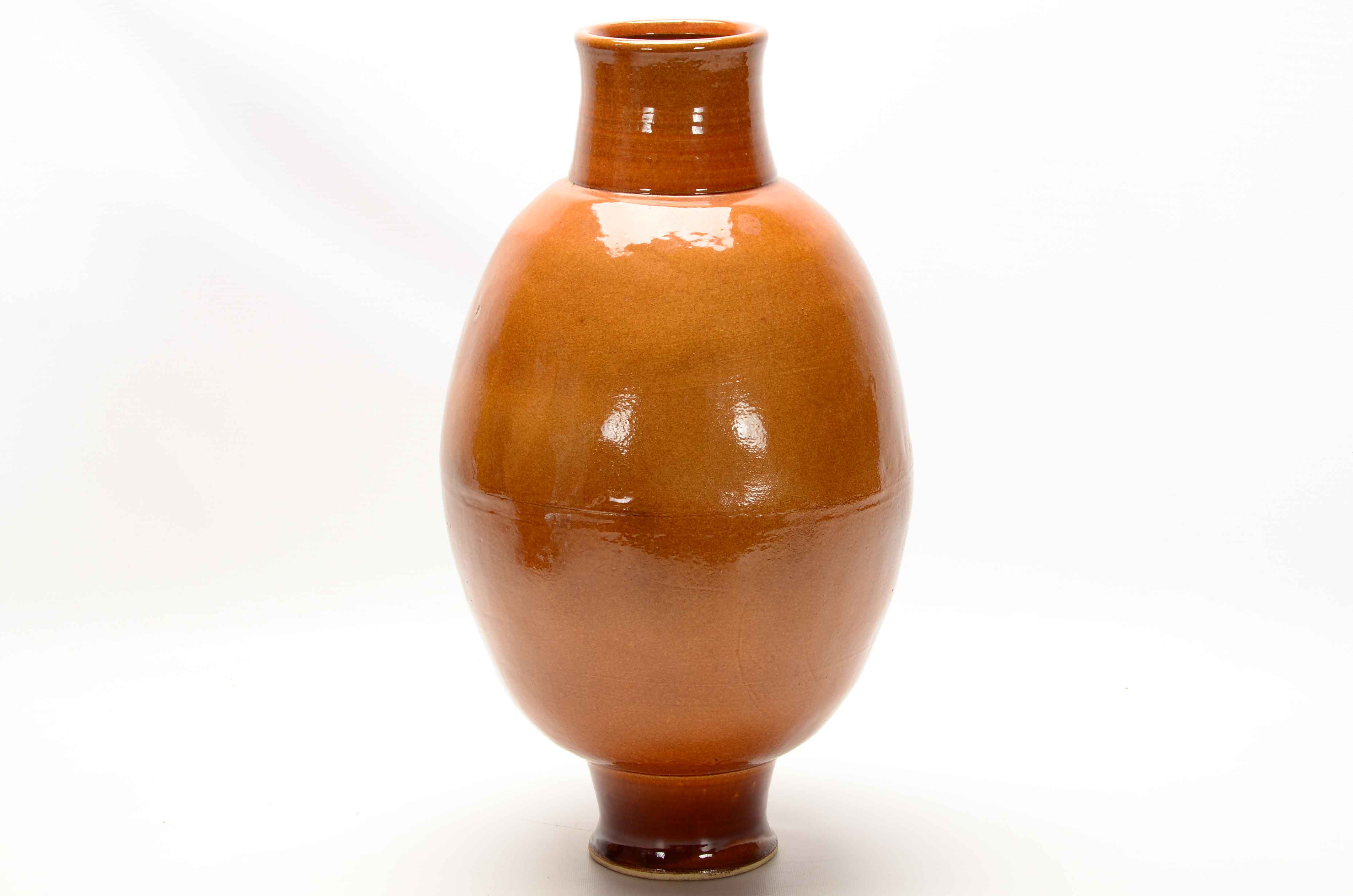 Signed Hand Thrown Art Pottery Vessel