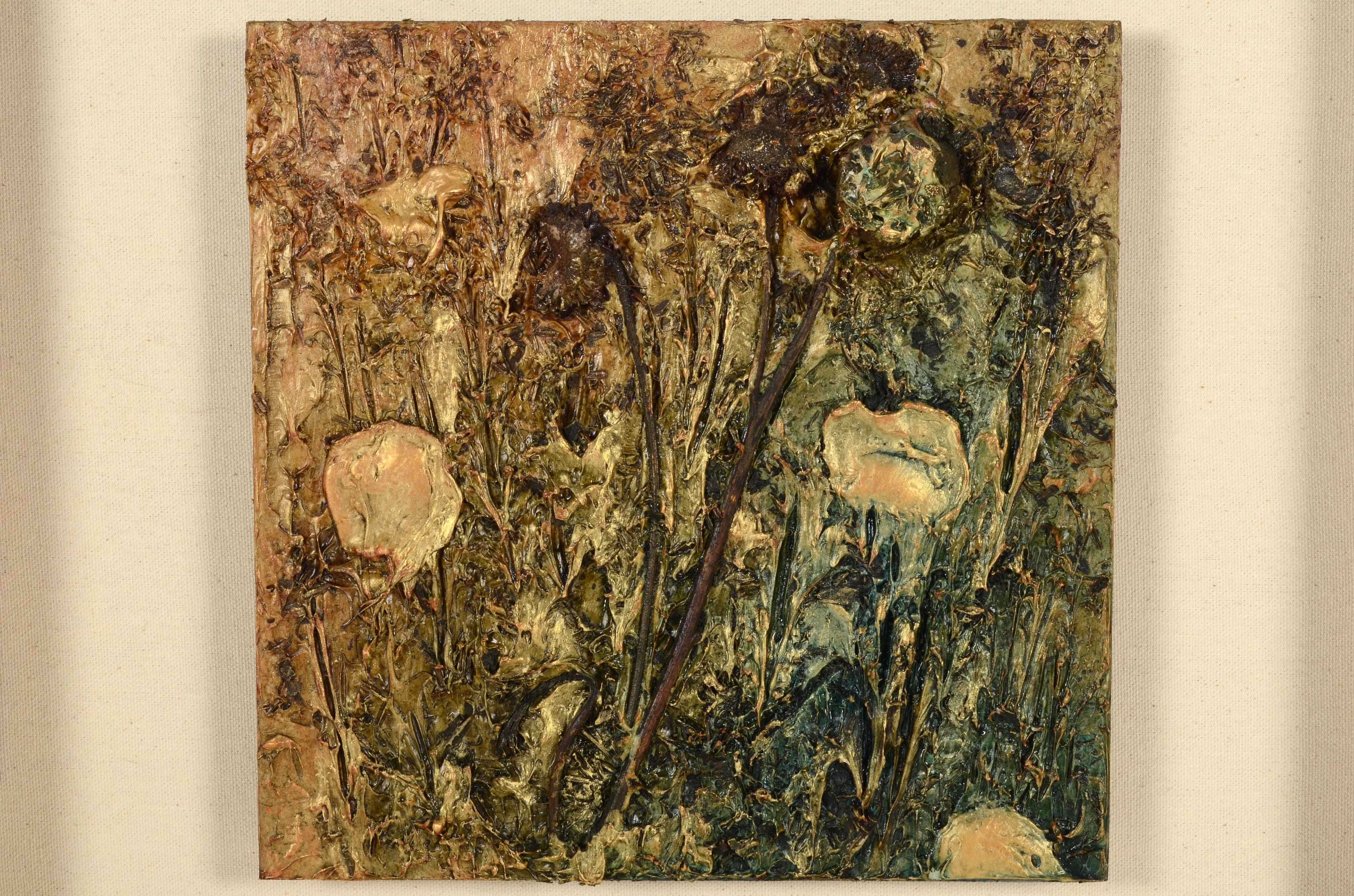 Liz Zorn Original Mixed Media Painting "Homage to the Immortals"