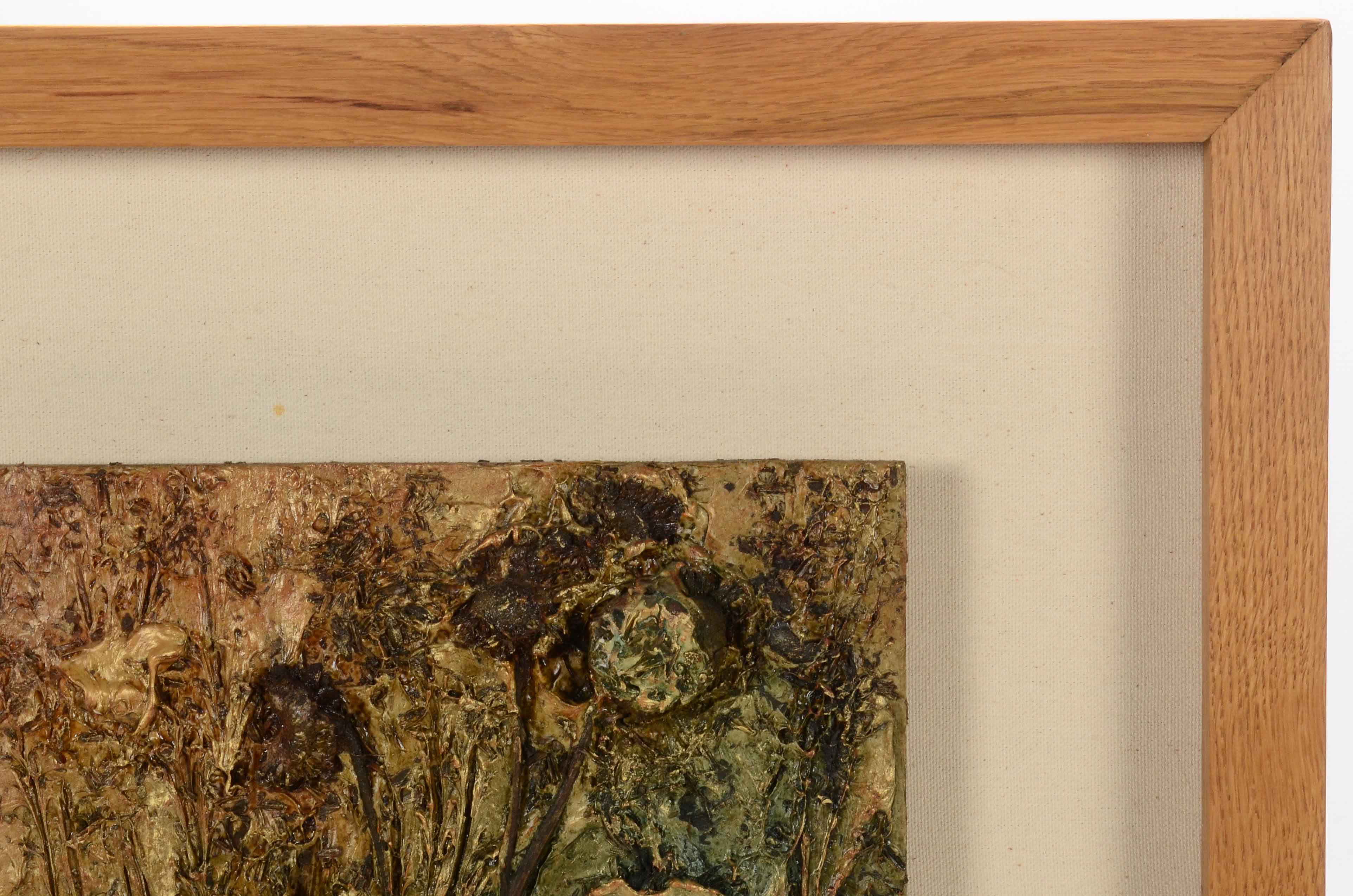 Liz Zorn Original Mixed Media Painting "Homage to the Immortals"