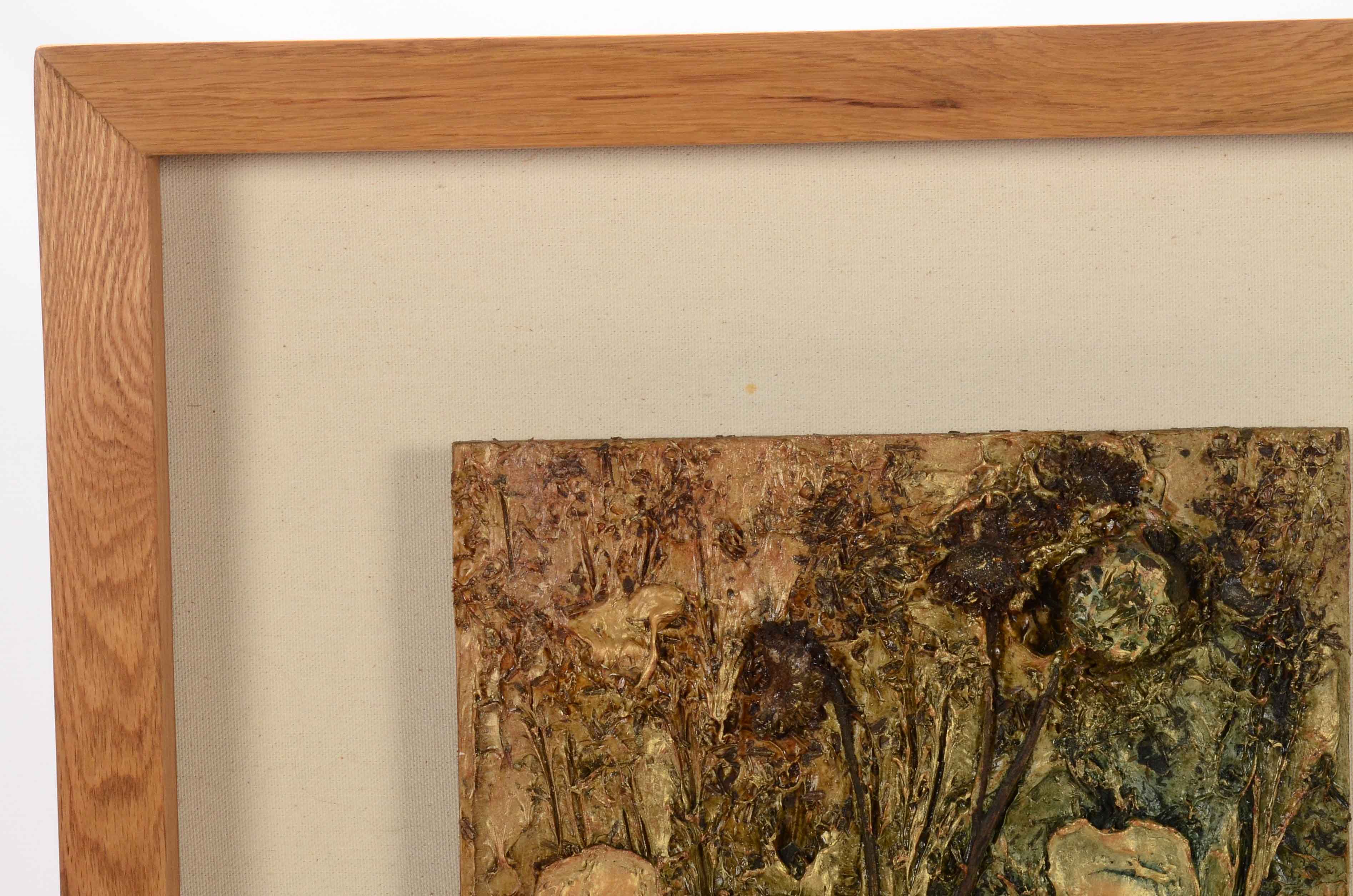 Liz Zorn Original Mixed Media Painting "Homage to the Immortals"