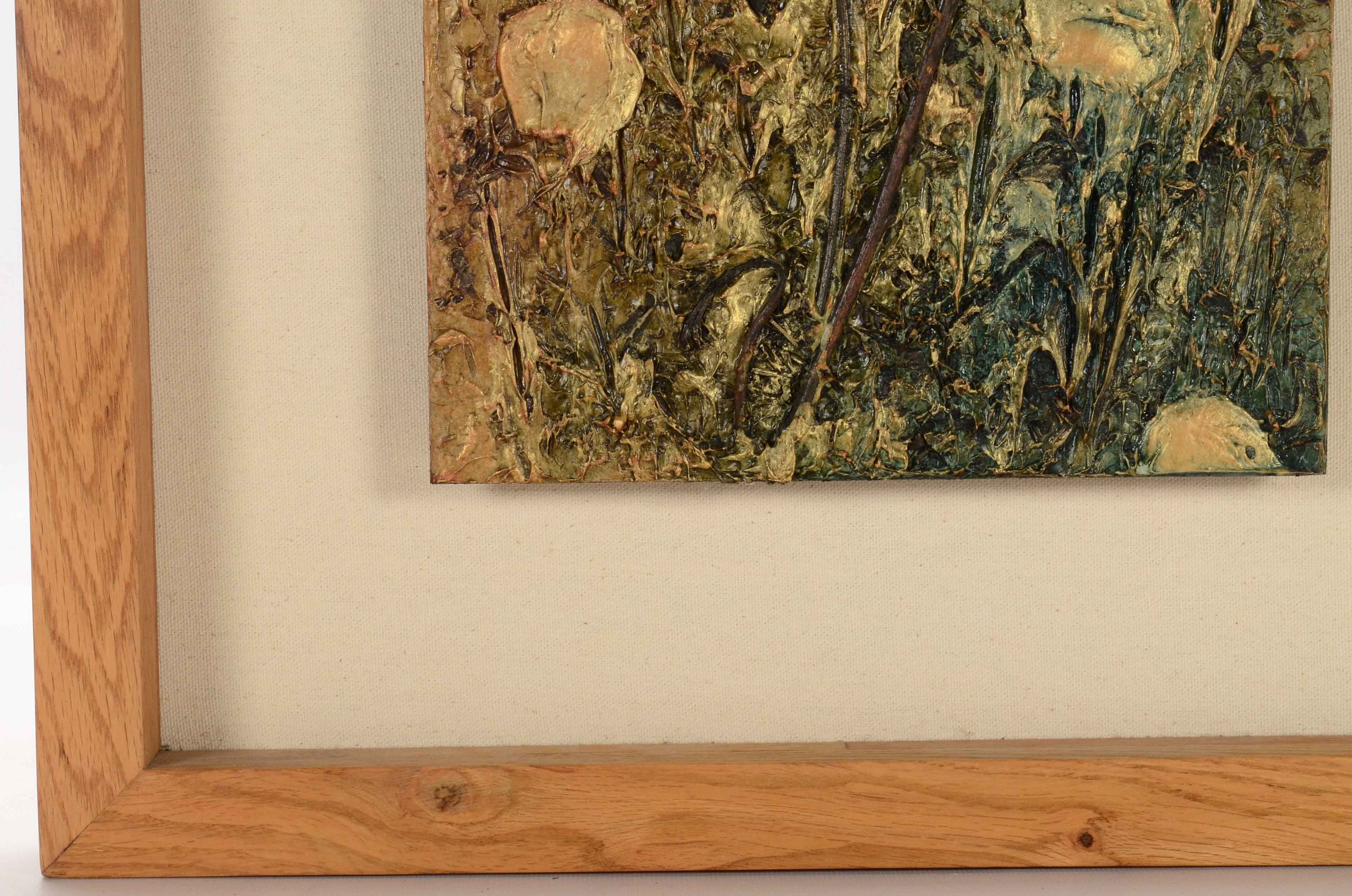 Liz Zorn Original Mixed Media Painting "Homage to the Immortals"