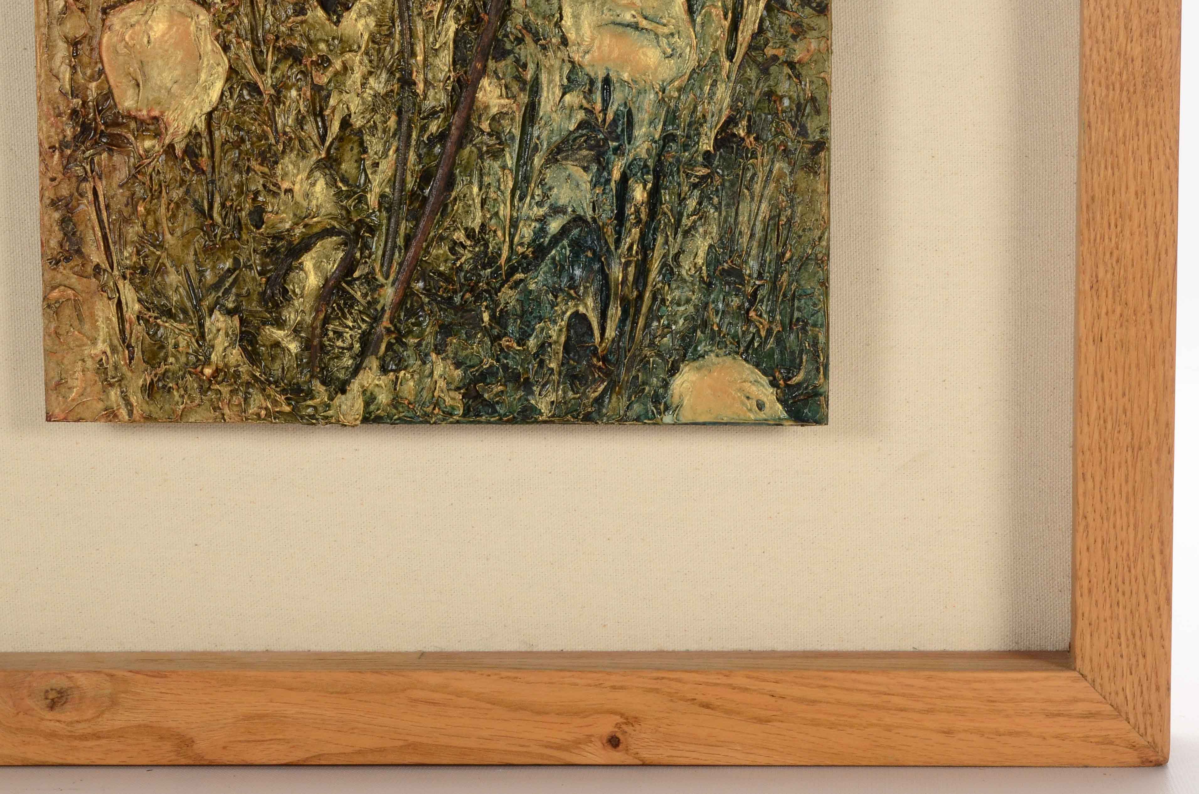 Liz Zorn Original Mixed Media Painting "Homage to the Immortals"