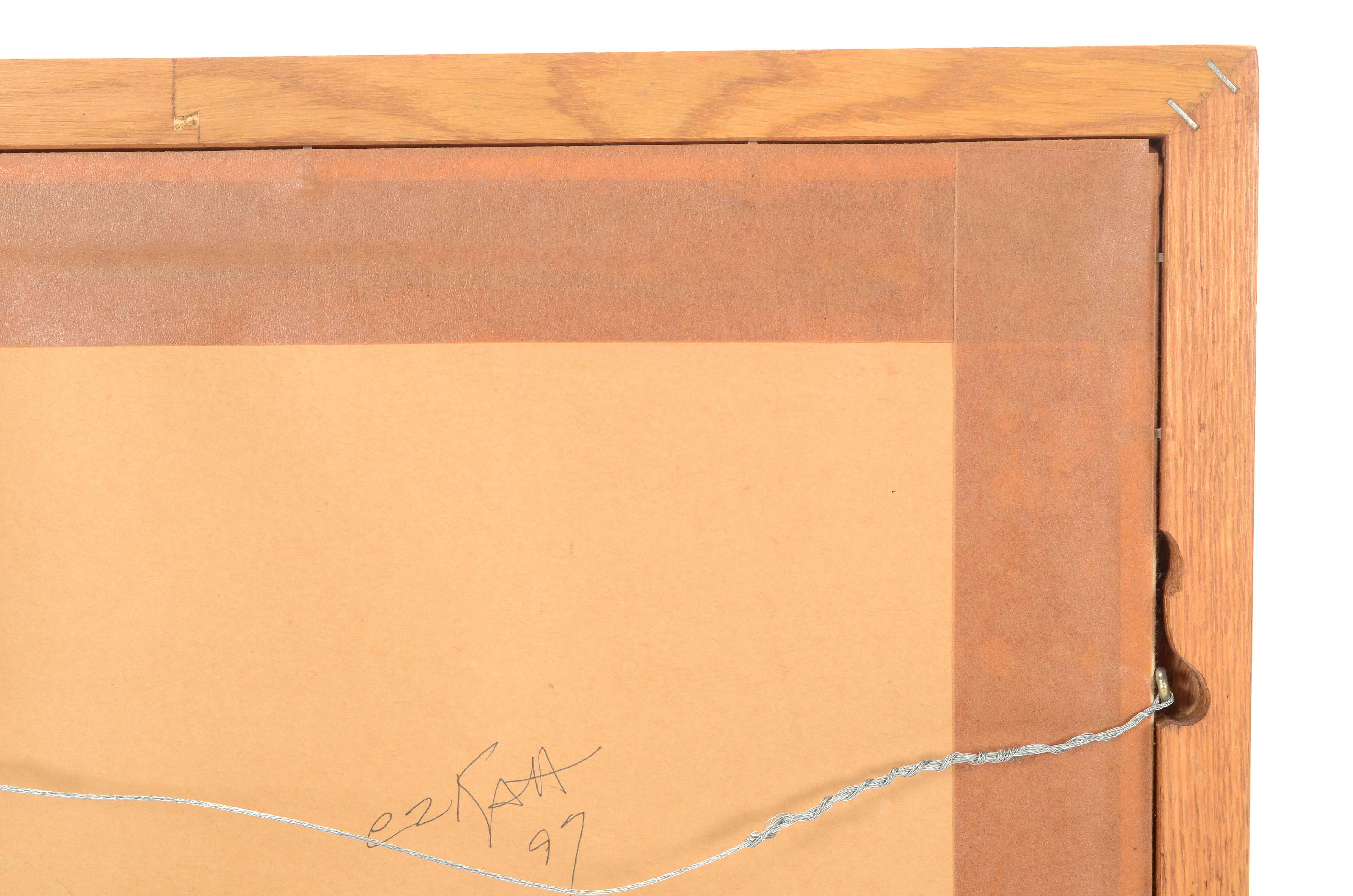 Liz Zorn Original Mixed Media Painting "Homage to the Immortals"