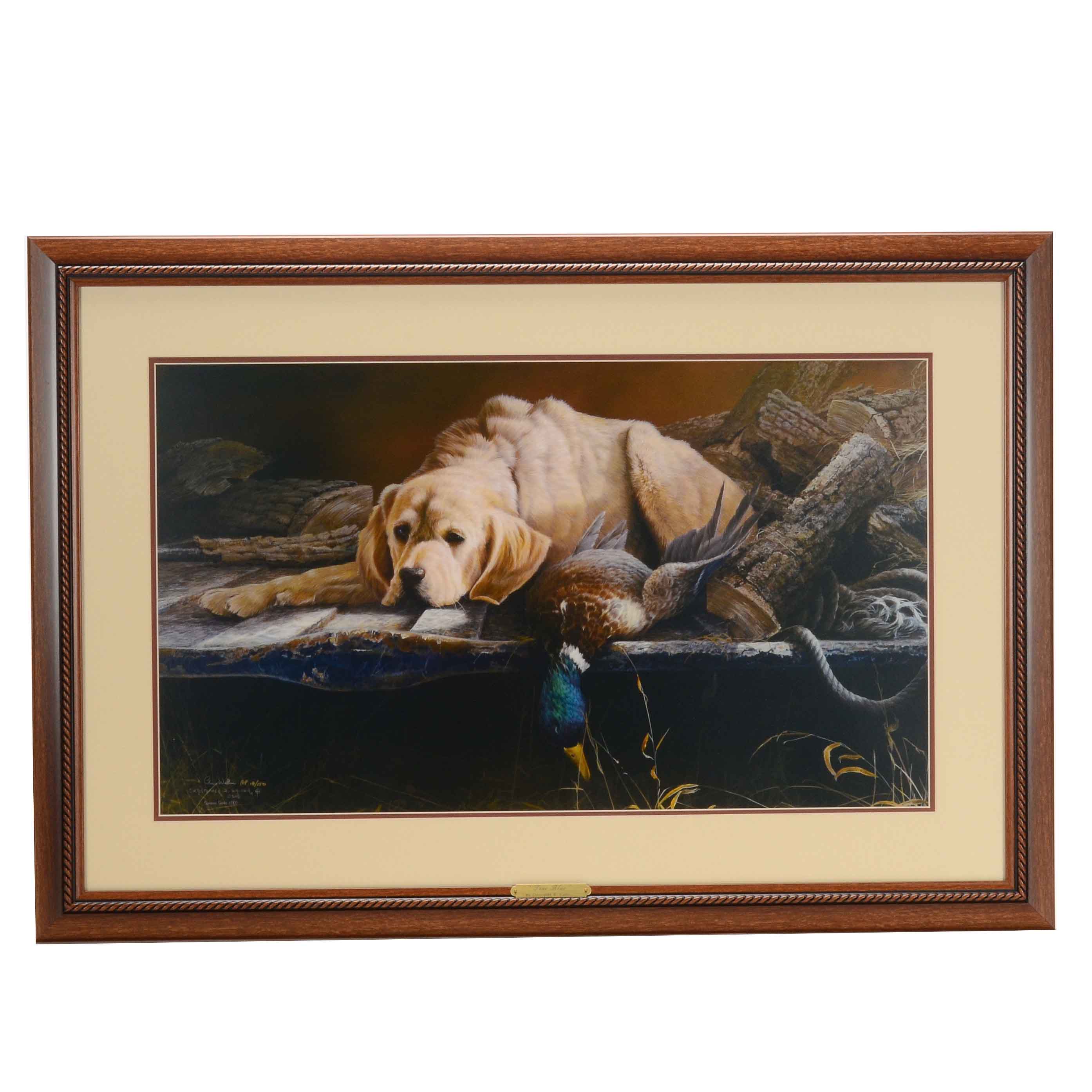 Christopher B. Walden Limited Edition Artist's Proof Offset Lithograph "True Blue"