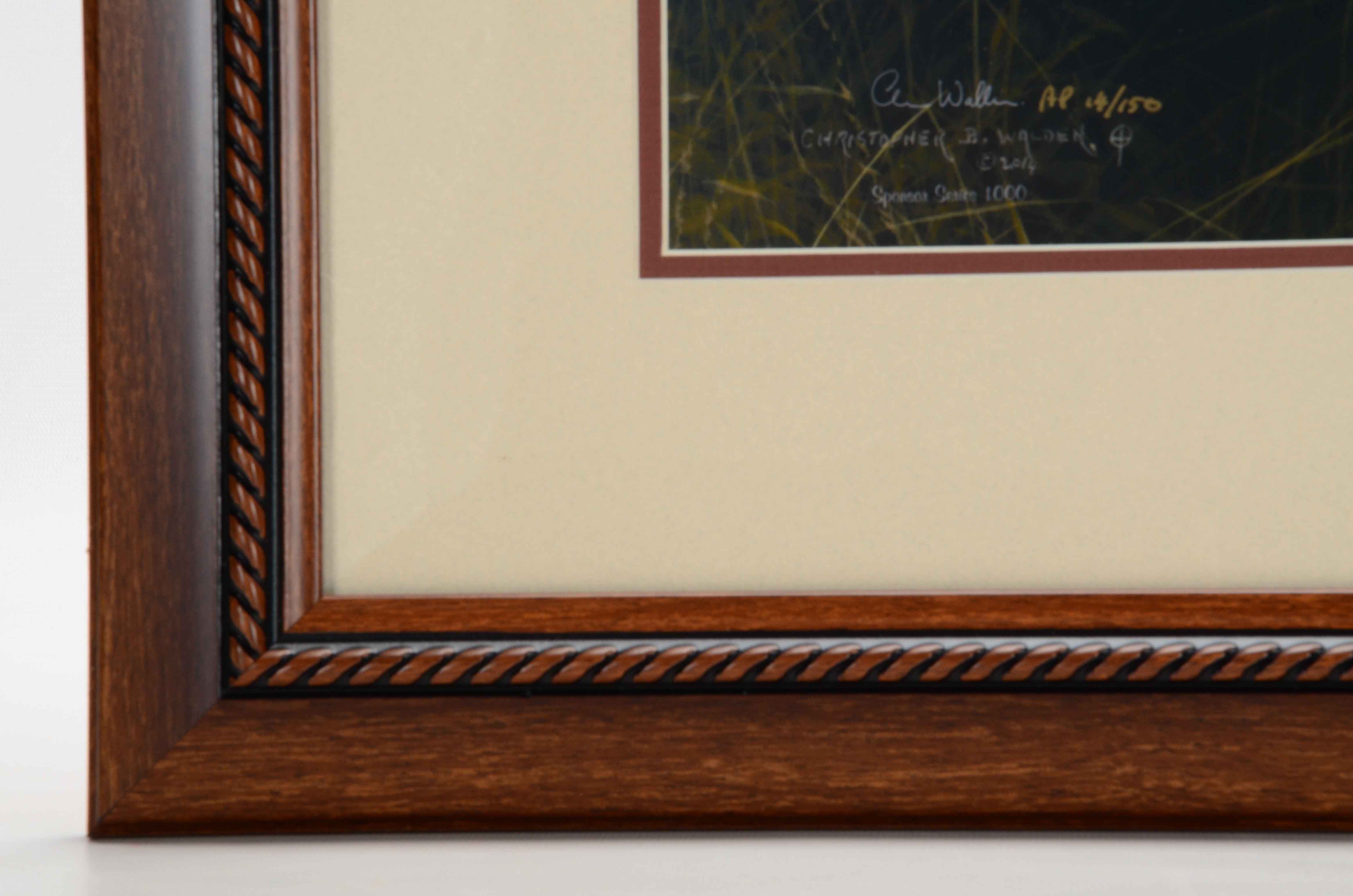 Christopher B. Walden Limited Edition Artist's Proof Offset Lithograph "True Blue"